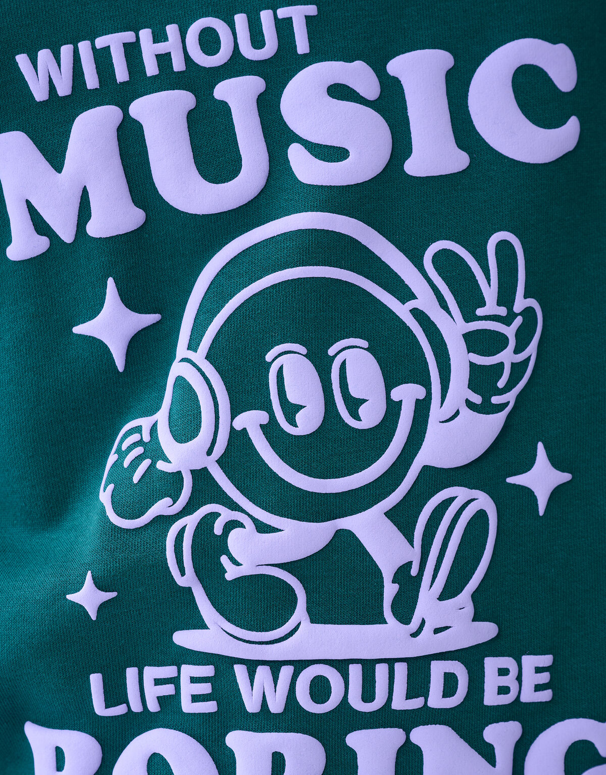 Musik-Pullover Dunkelgrün SHOEBY BOYS