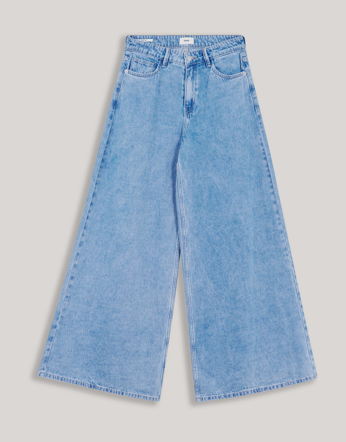 Ultra Wide Leg Fit Jeans Blau von Lonneke SHOEBY WOMEN