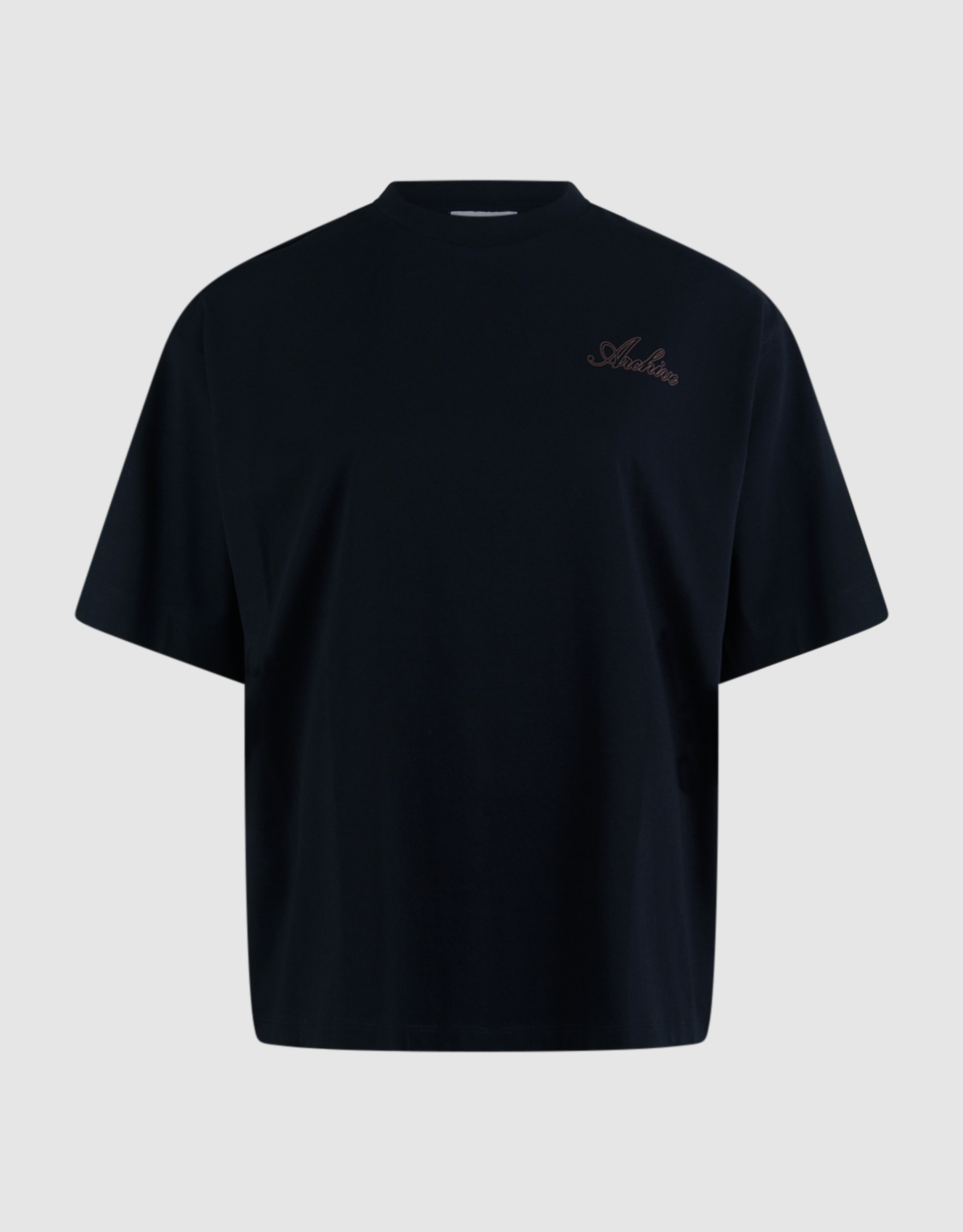 T-Shirt mit Herz-Motiv auf der Rückseite, Schwarz SHOEBY WOMEN