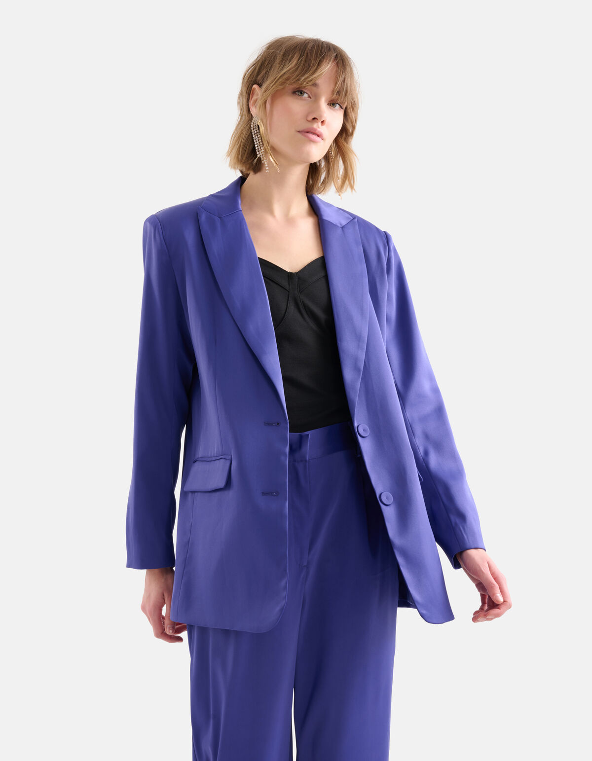 Satin Blazer Lila SHOEBY WOMEN