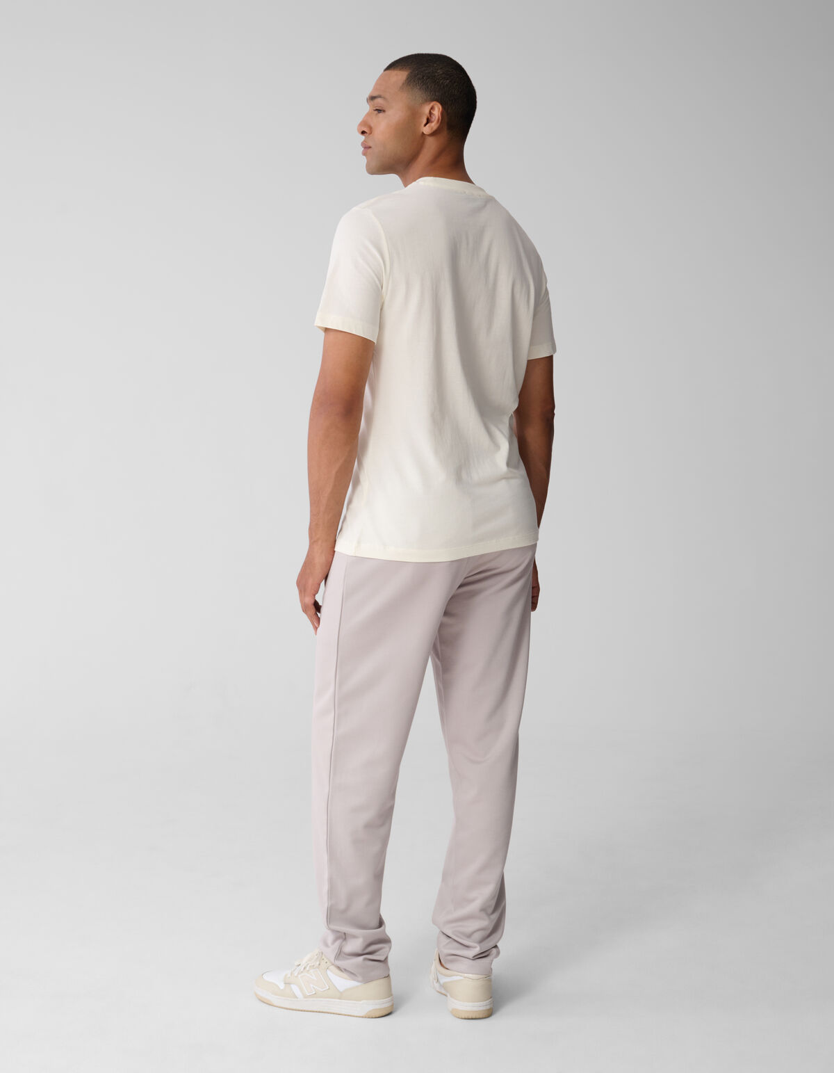 Multi Sparkle Logo T-shirt Off White SHOEBY MEN