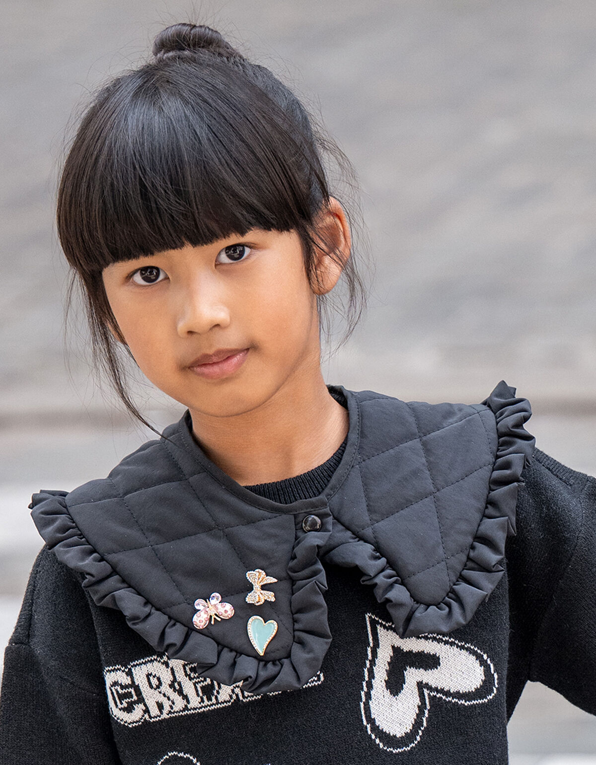 Steppkragen Schwarz SHOEBY ACCESSOIRES