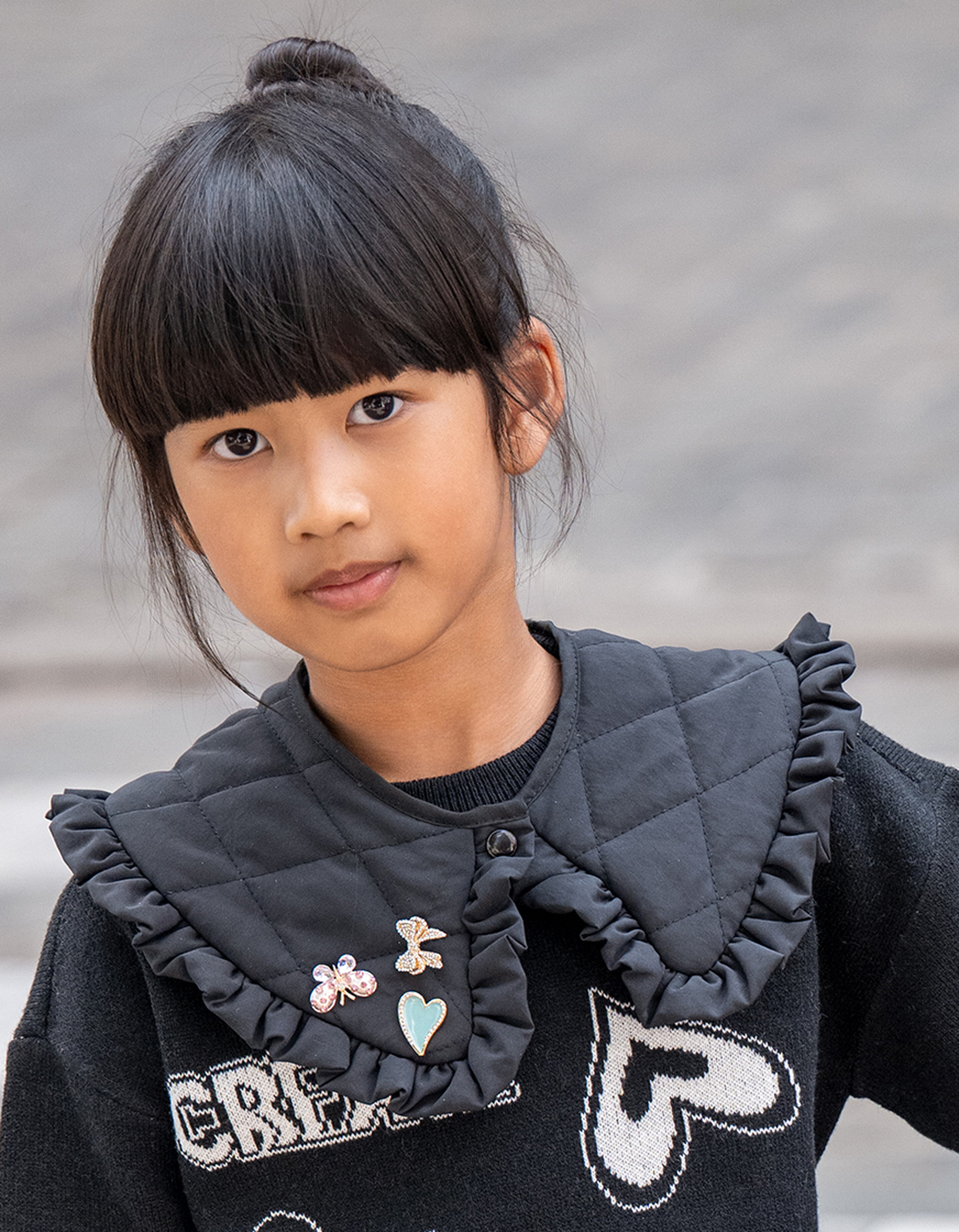 Steppkragen Schwarz SHOEBY ACCESSOIRES