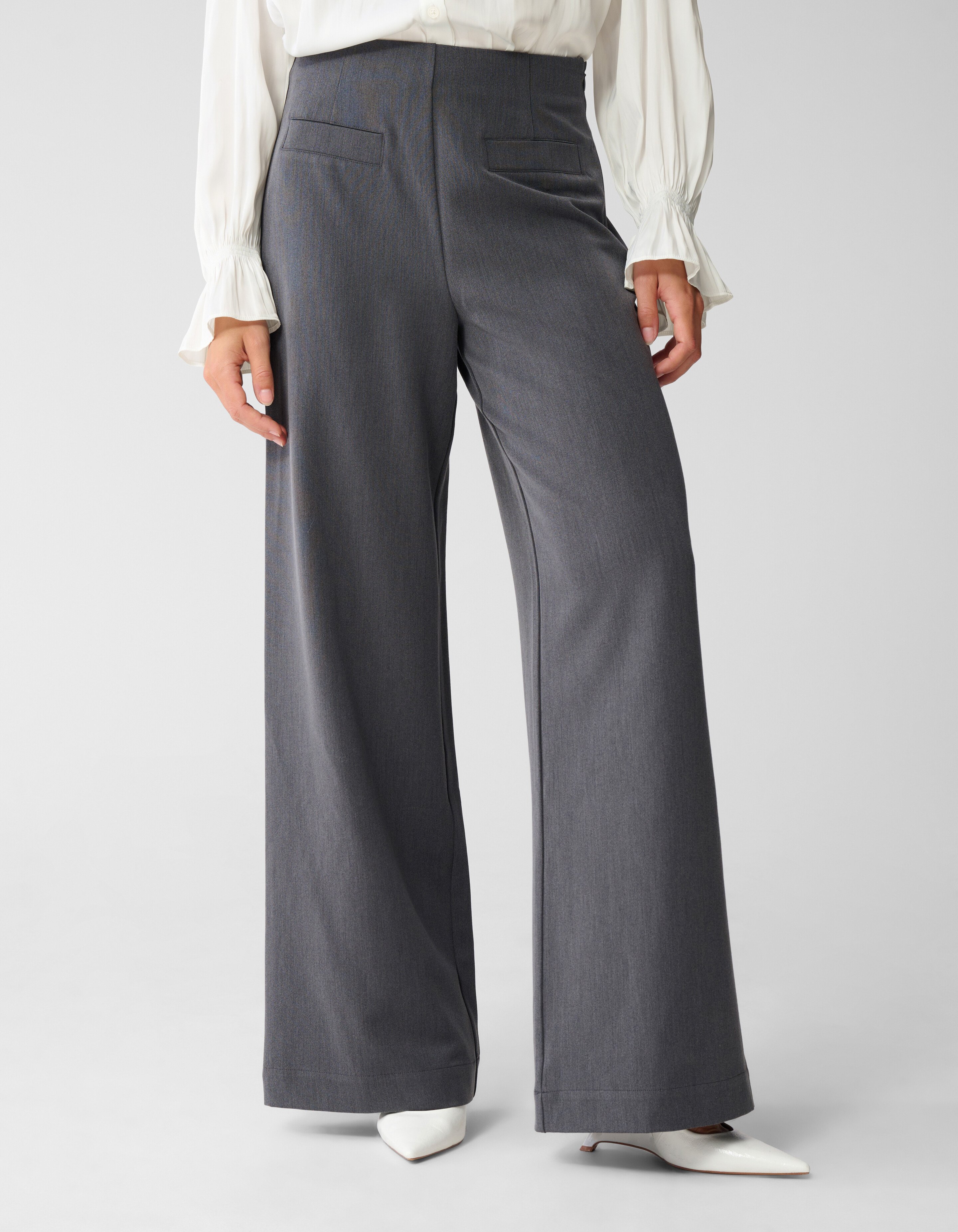 Weite Beinhose Dunkelgrau Von Mieke SHOEBY WOMEN