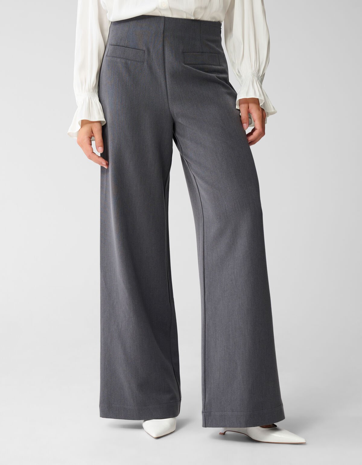 Weite Beinhose Dunkelgrau Von Mieke SHOEBY WOMEN