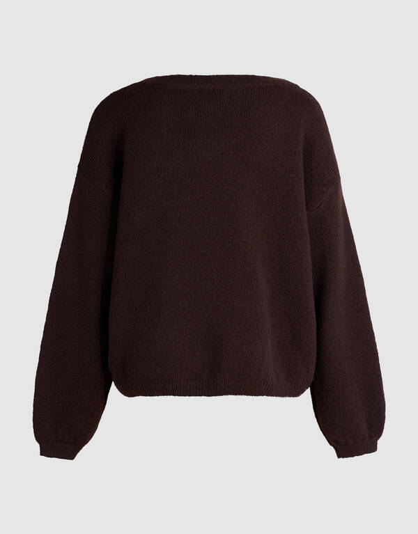 Ornament Pullover Braun SHOEBY WOMEN