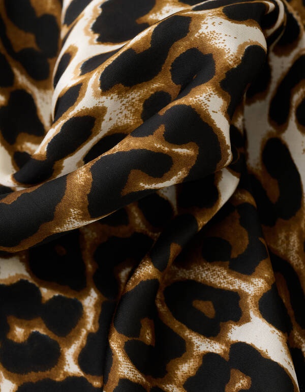 Leopard Schal Braun SHOEBY ACCESSOIRES