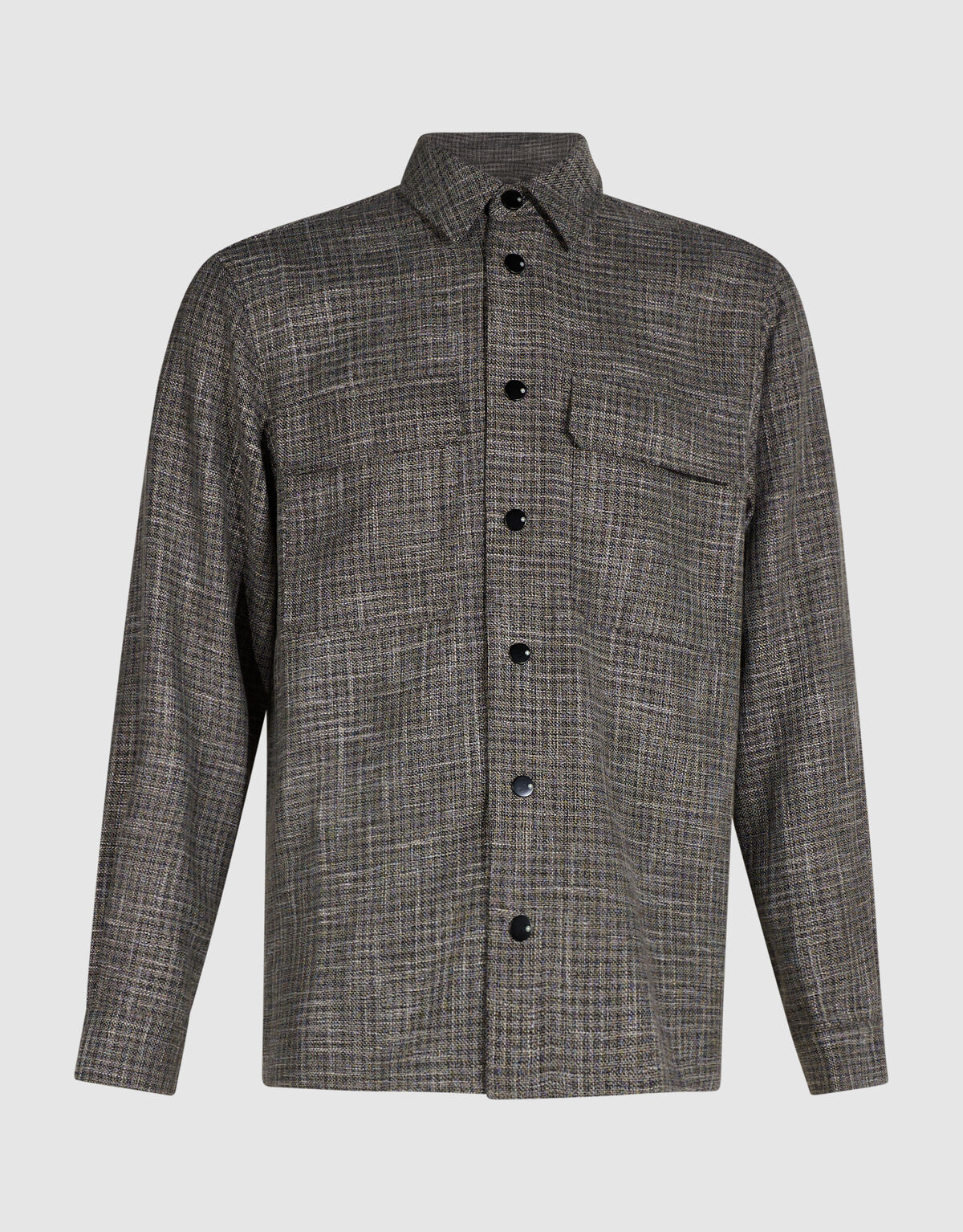 Kariertes Overshirt Grau SHOEBY MEN