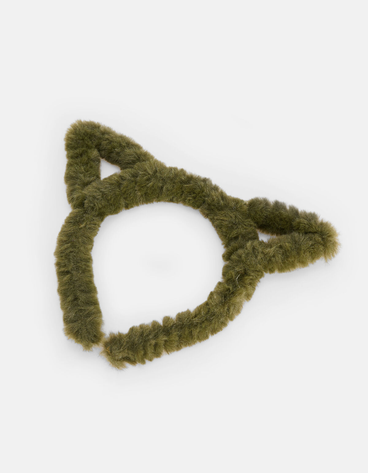 Kunstpelz Katzenhaarband Dunkelgrün SHOEBY ACCESSOIRES