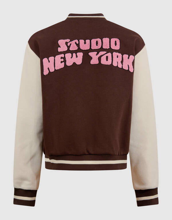 Braune Collegejacke SHOEBY GIRLS