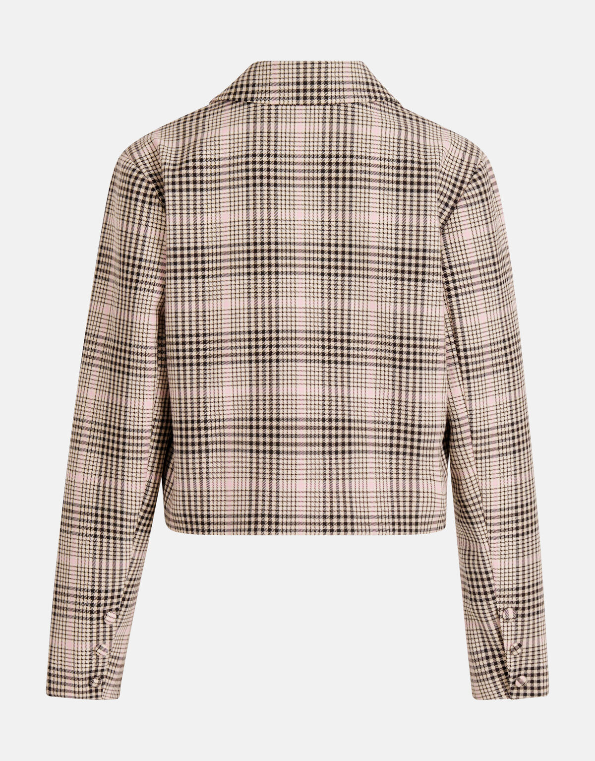 Cropped Ruiten Blazer Lichtroze SHOEBY GIRLS