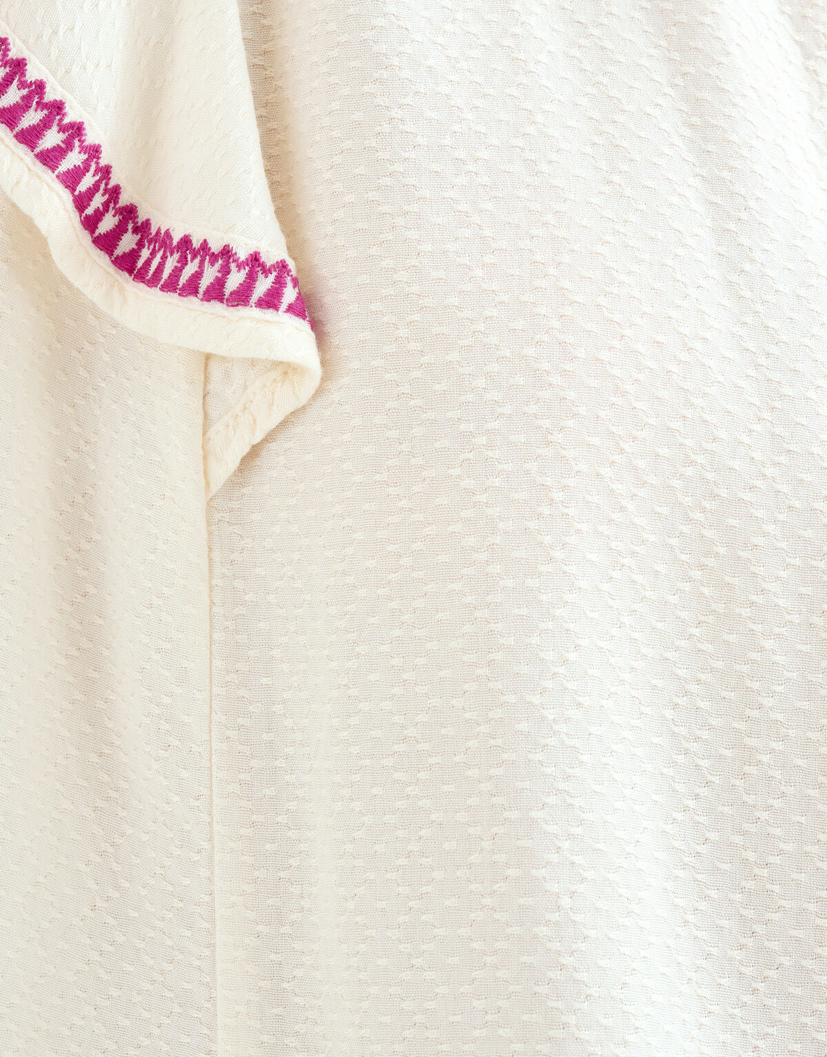 Besticktes Top Off White SHOEBY WOMEN