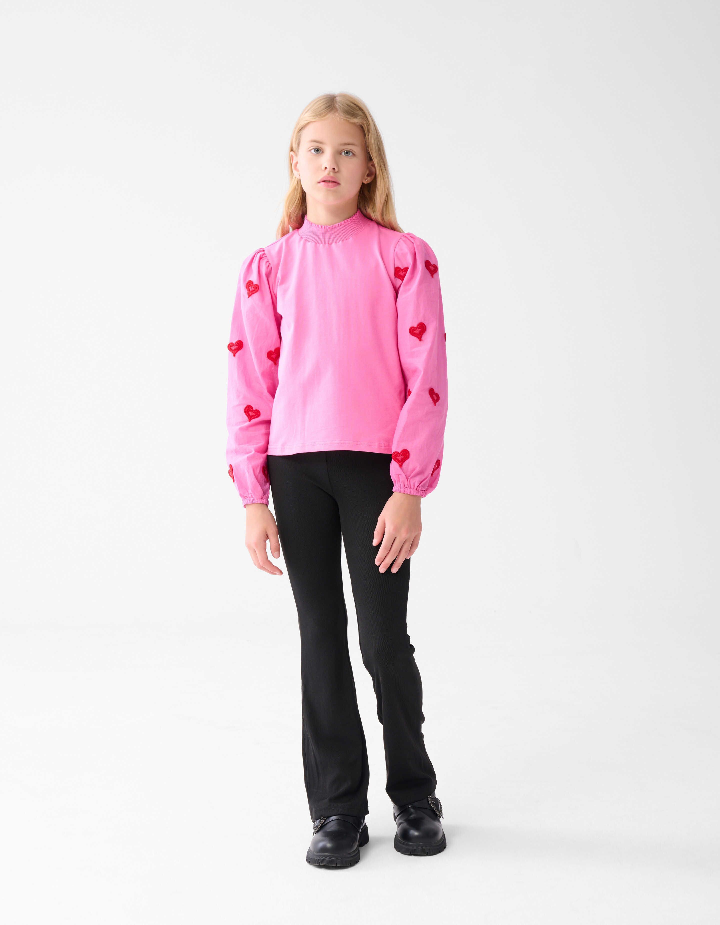 Stickerei Longsleeve rosa SHOEBY GIRLS
