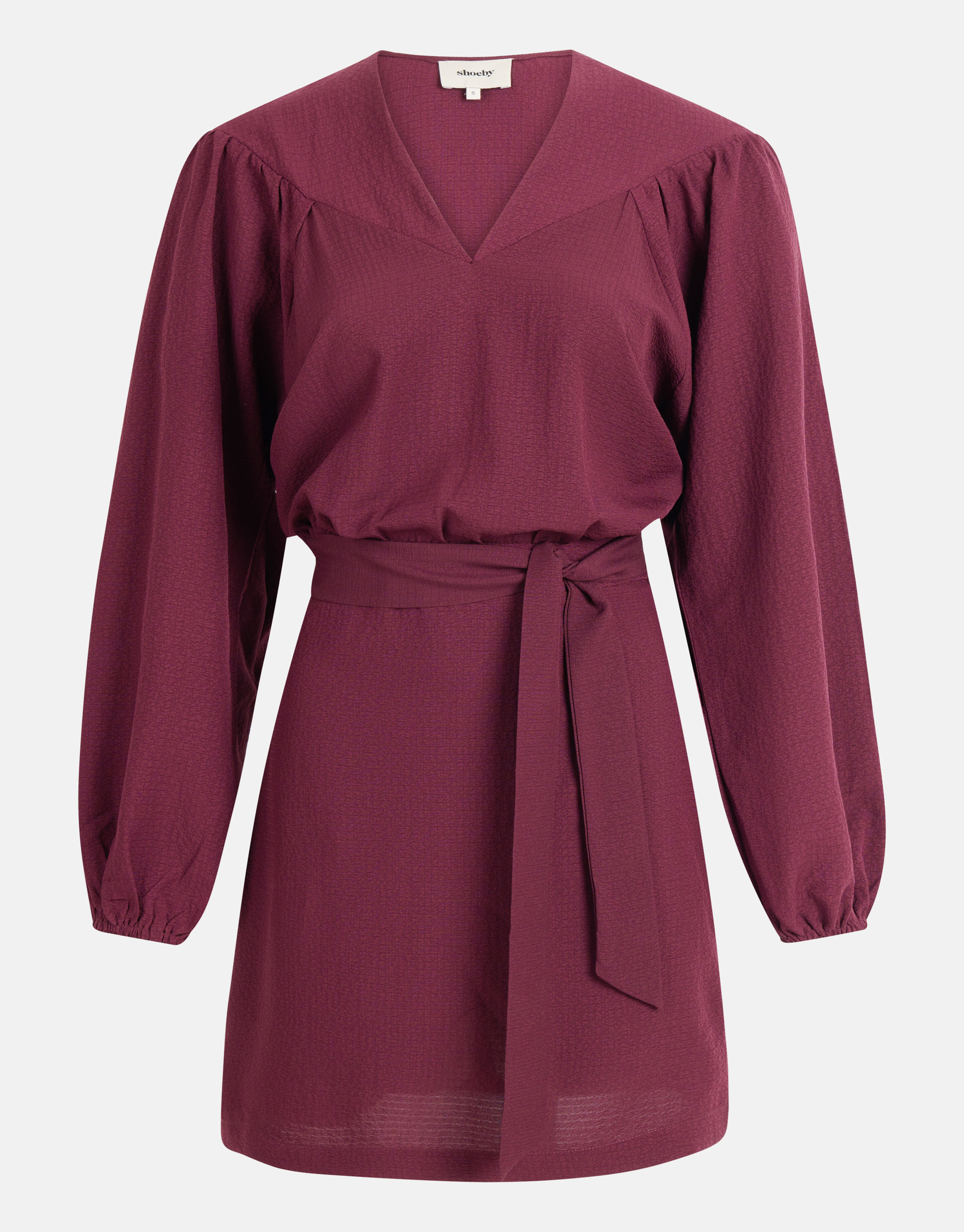 Struktur Kleid Bordeaux SHOEBY WOMEN