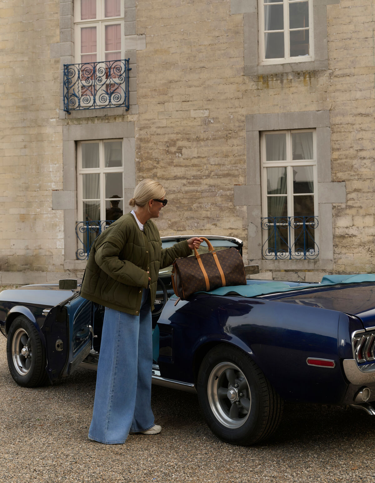 Ultra Wide Leg Fit Jeans Blau von Lonneke SHOEBY WOMEN