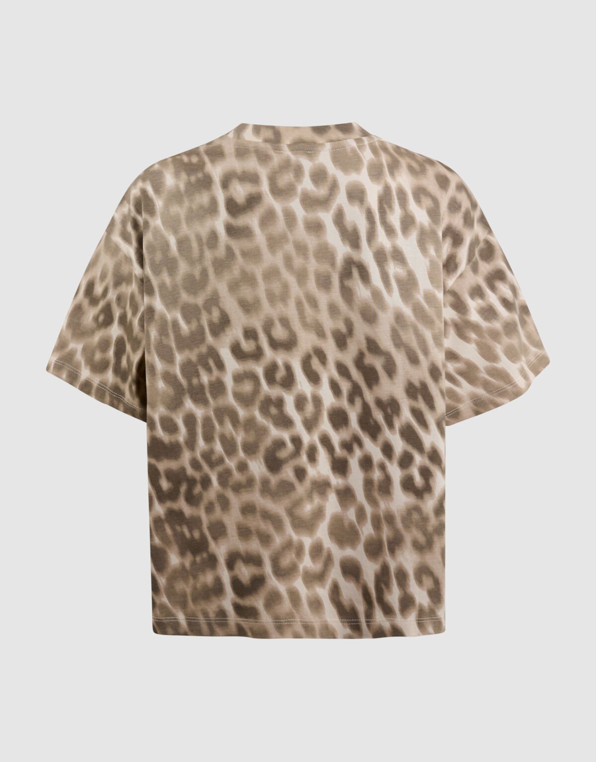 Oversized Leopard T-Shirt Hellbraun SHOEBY GIRLS