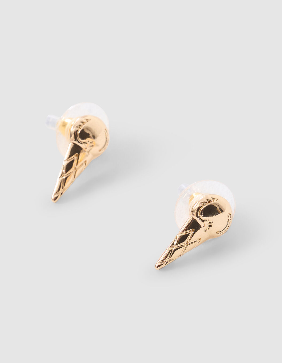 Eiscreme-Ohrringe Gold SHOEBY ACCESSOIRES