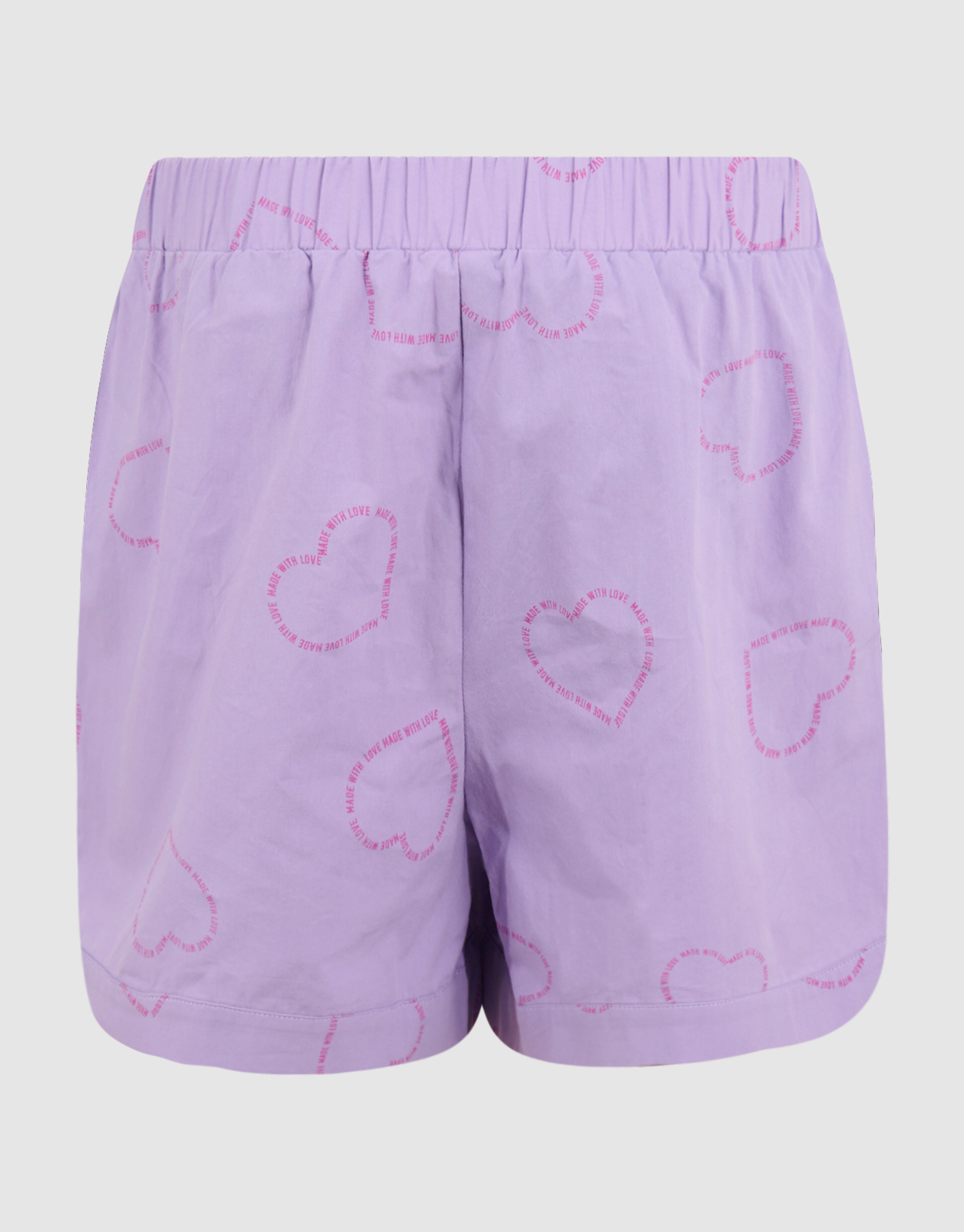 Printed Tape Short Light Purple SHOEBY GIRLS