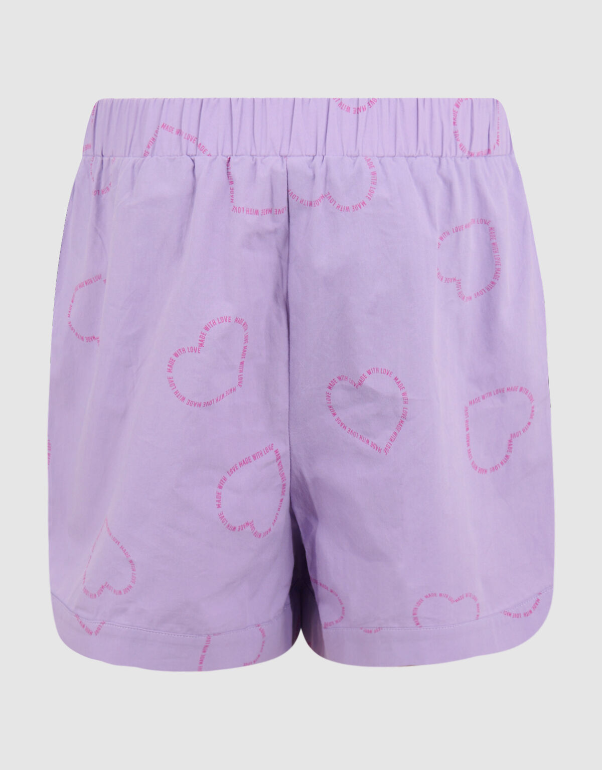Printed Tape Short Light Purple SHOEBY GIRLS