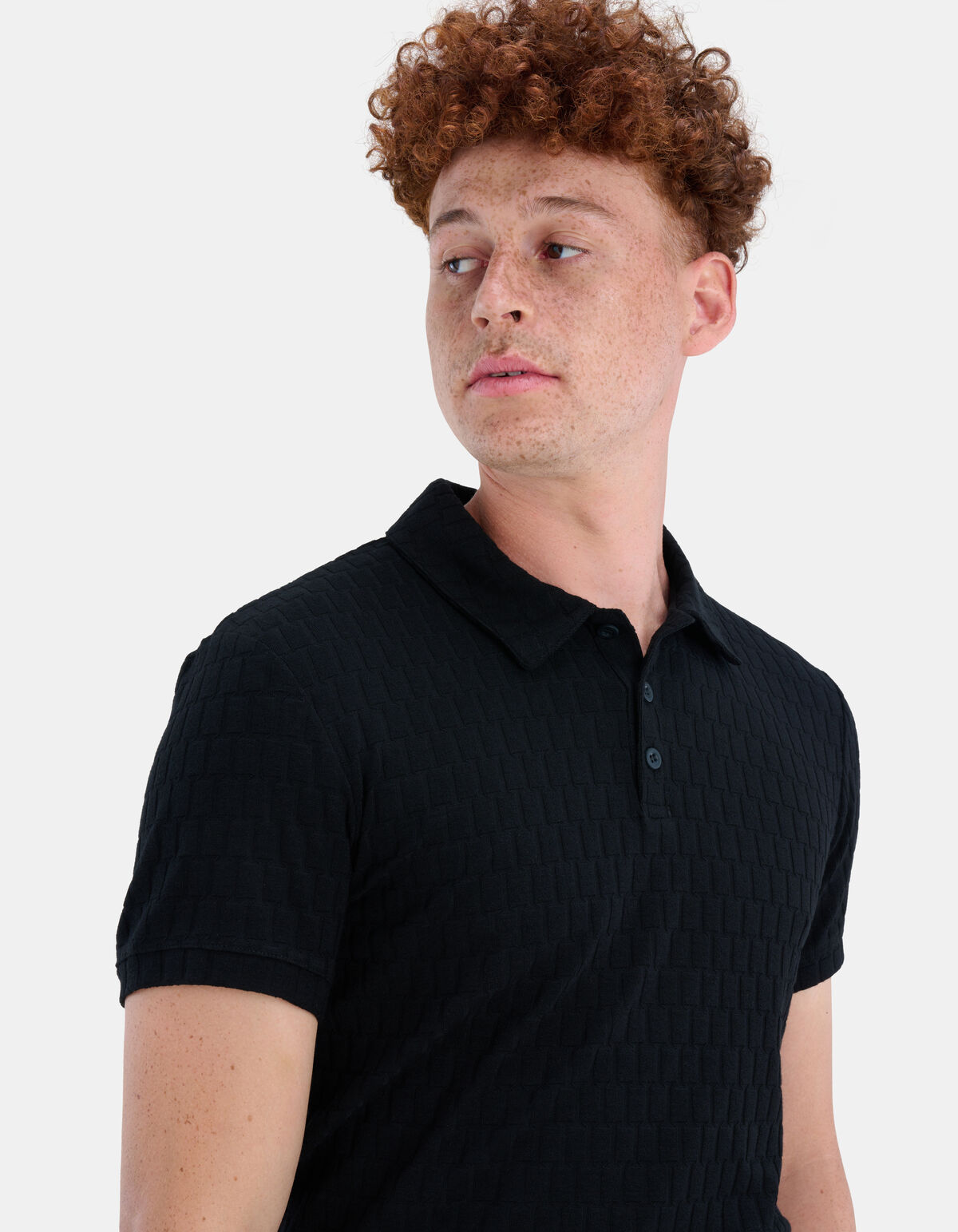 Poloshirt Schwarz REFILL