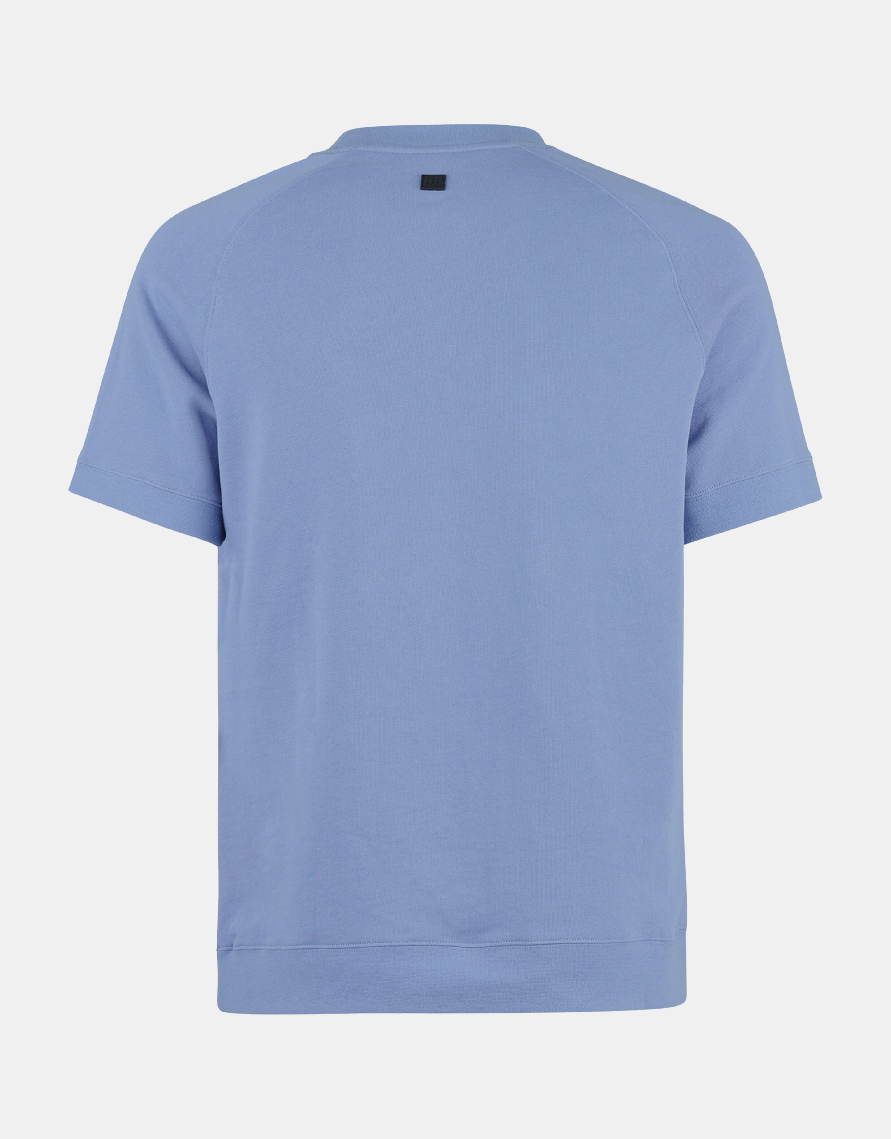 T-Shirt aus Sweatshirt-Stoff Blau REFILL