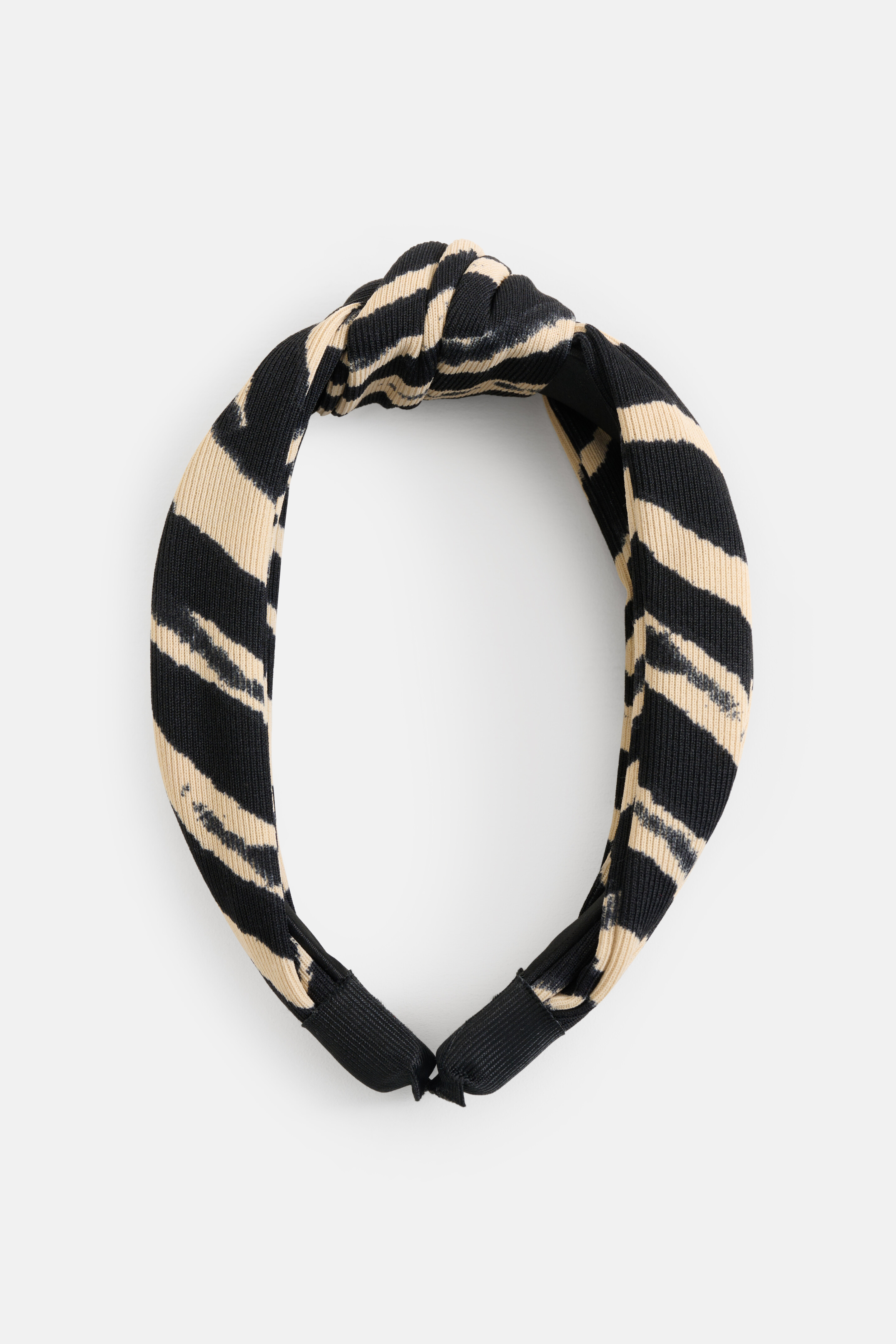 Zebraknoten-Haarband Schwarz SHOEBY ACCESSOIRES