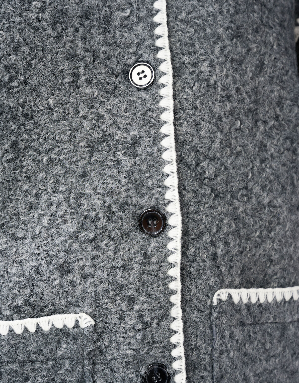 Schal Mantel Grau SHOEBY WOMEN