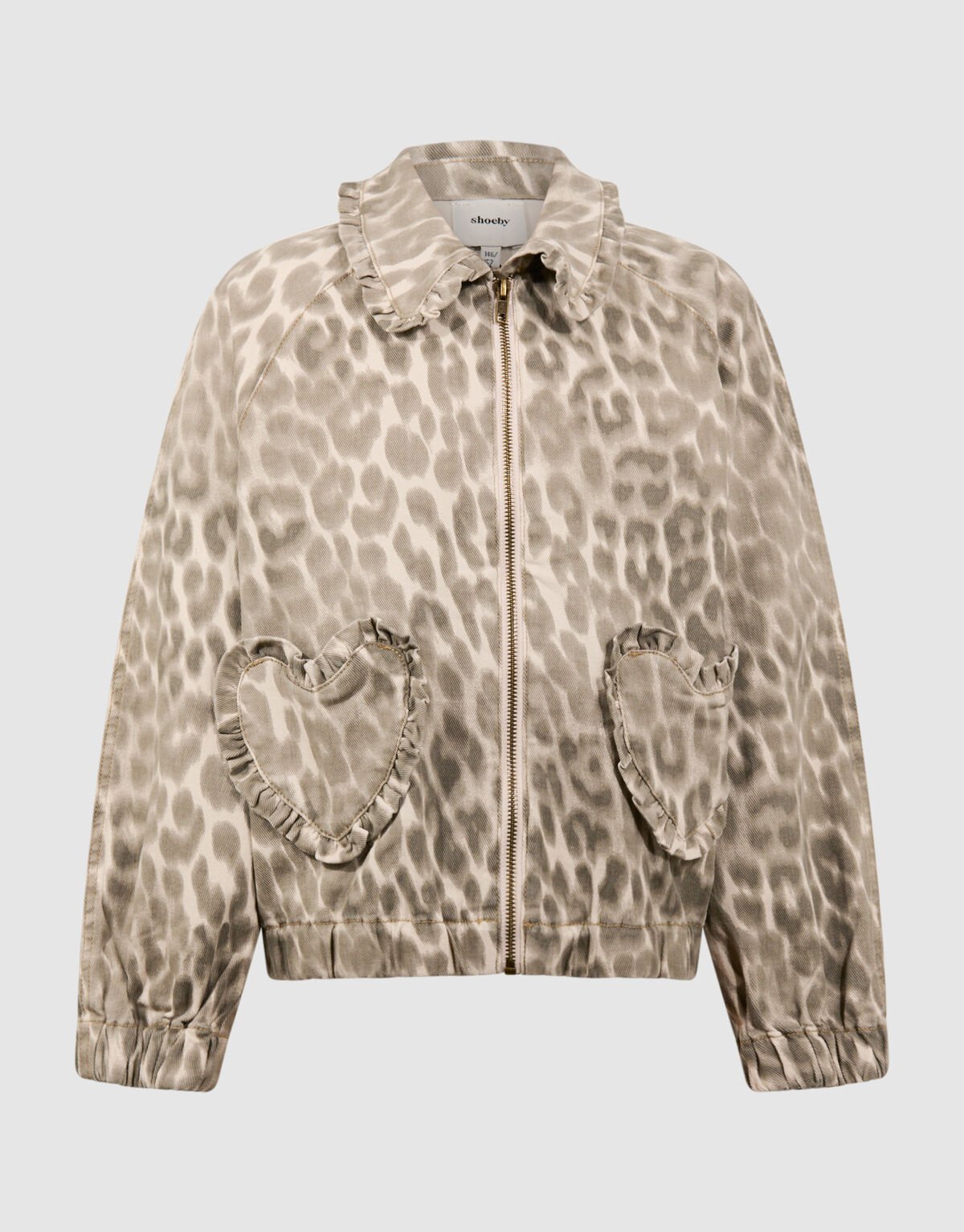 Leopard Herz Jack Hellbraun SHOEBY GIRLS