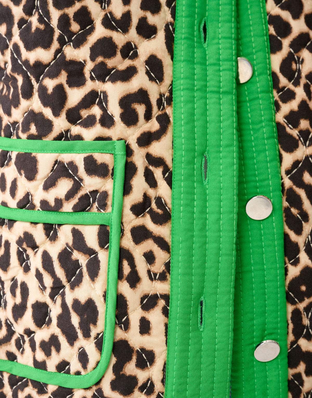 Gesteppte Leopardenjacke Braun SHOEBY WOMEN