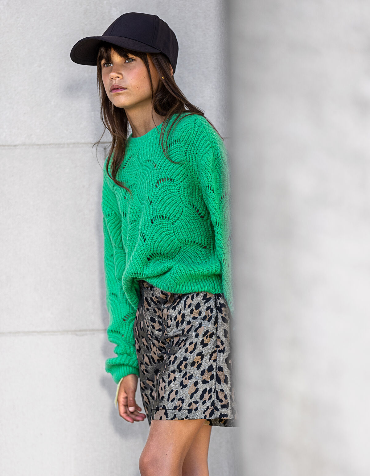 Strickpullover Grün SHOEBY GIRLS