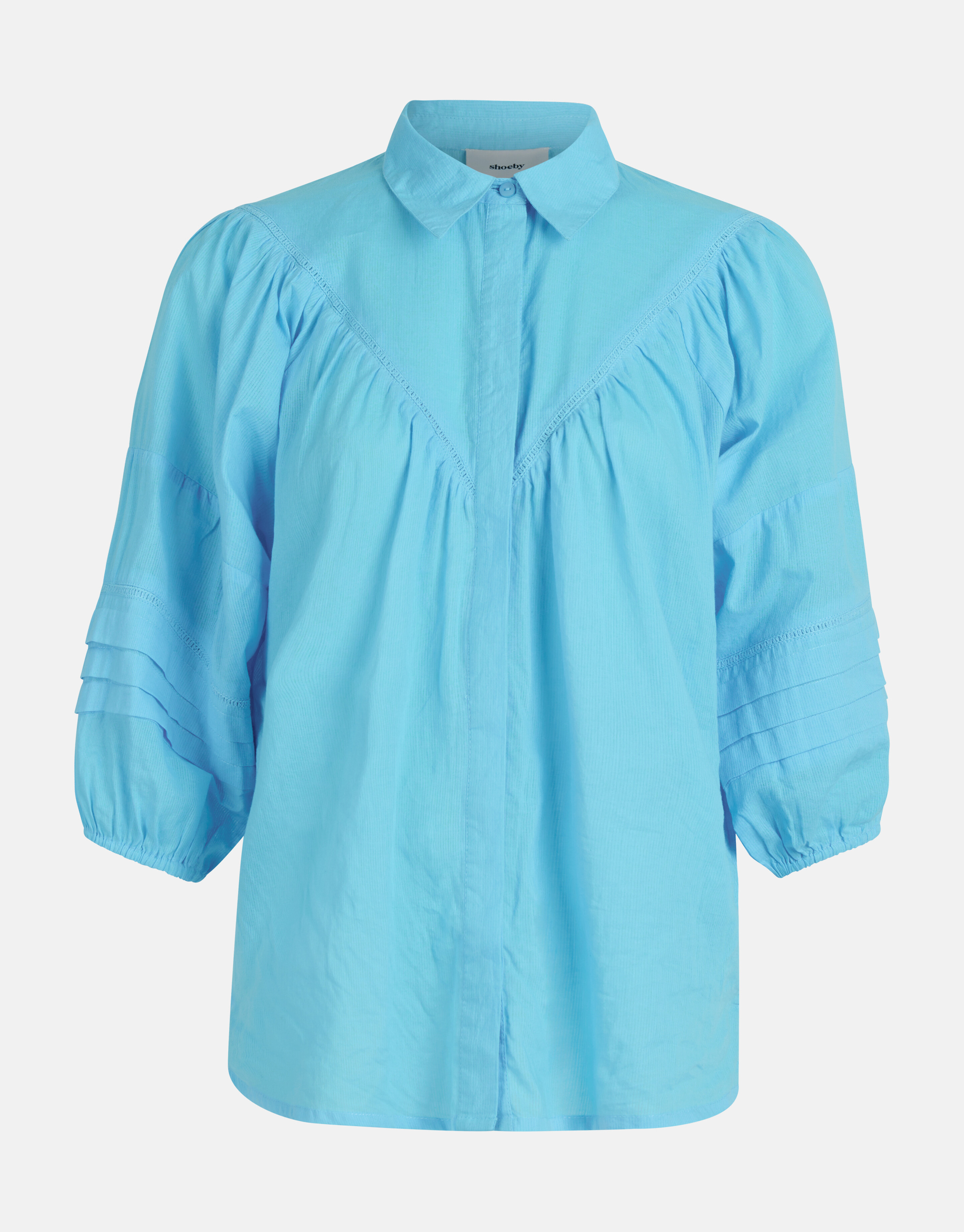 Voile Bluse Hellblau SHOEBY WOMEN