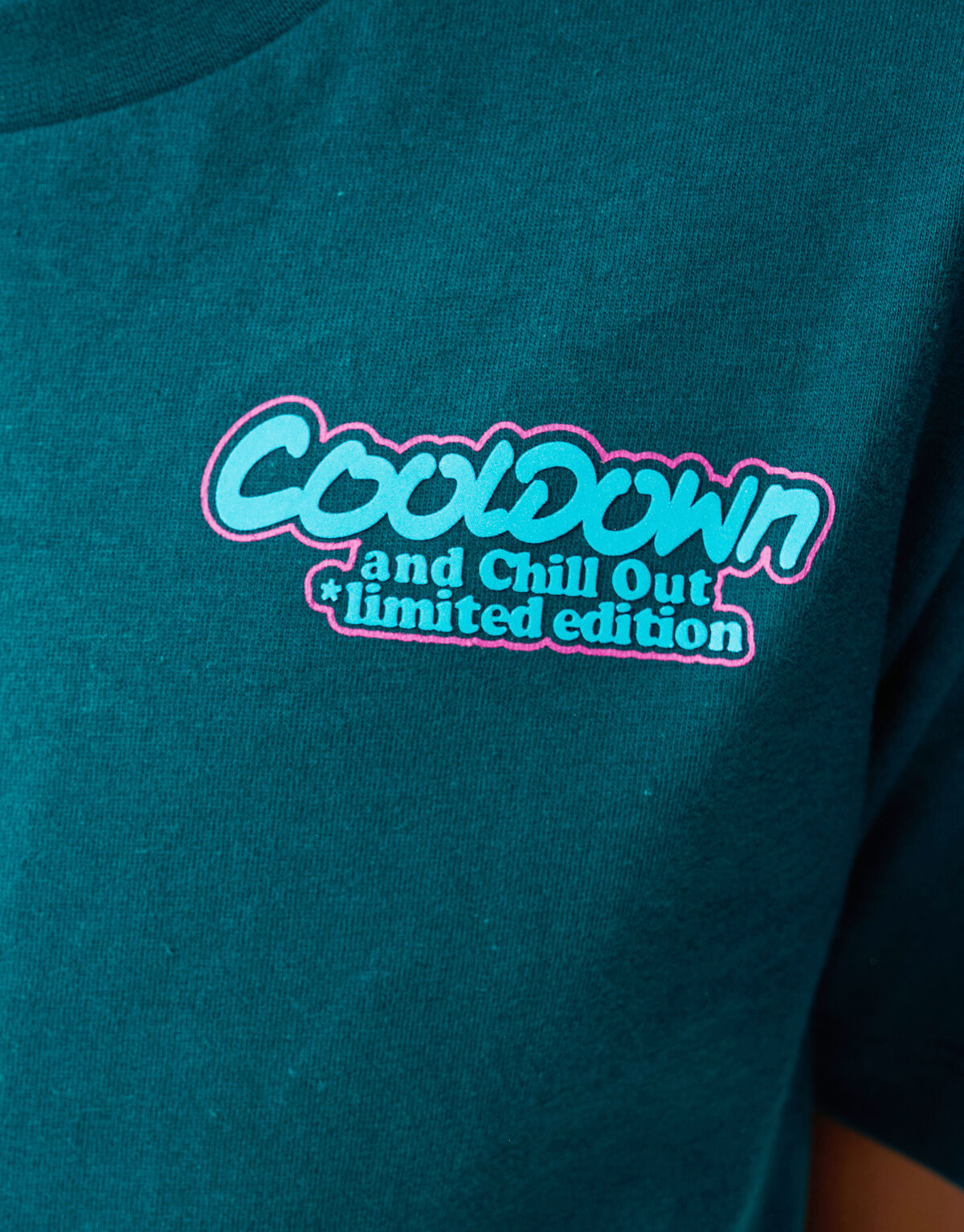 Cooldown Artwork T-shirt Dunkelgrün SHOEBY BOYS