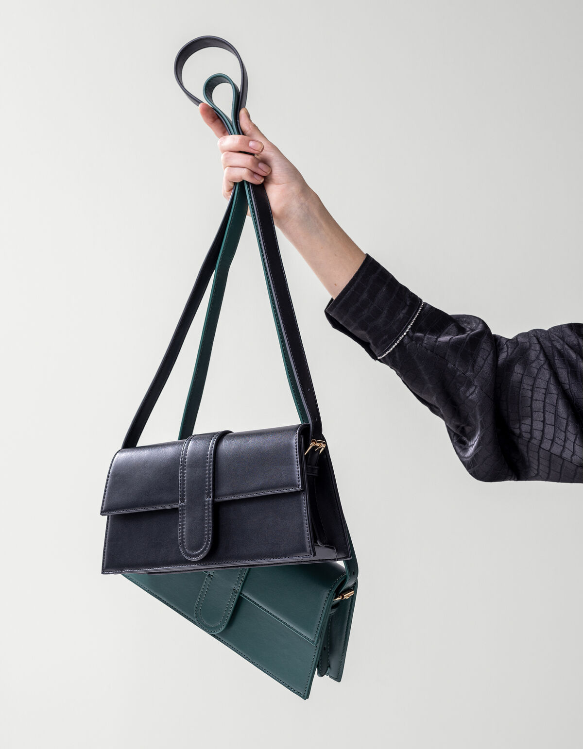 Rechteckige Tasche Schwarz SHOEBY ACCESSOIRES