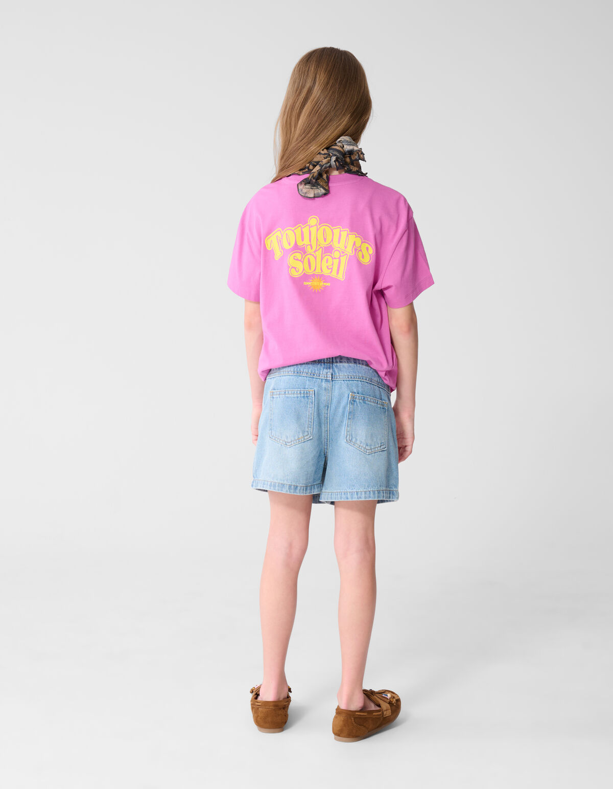 Soleil Artwork T-Shirt Lila SHOEBY GIRLS