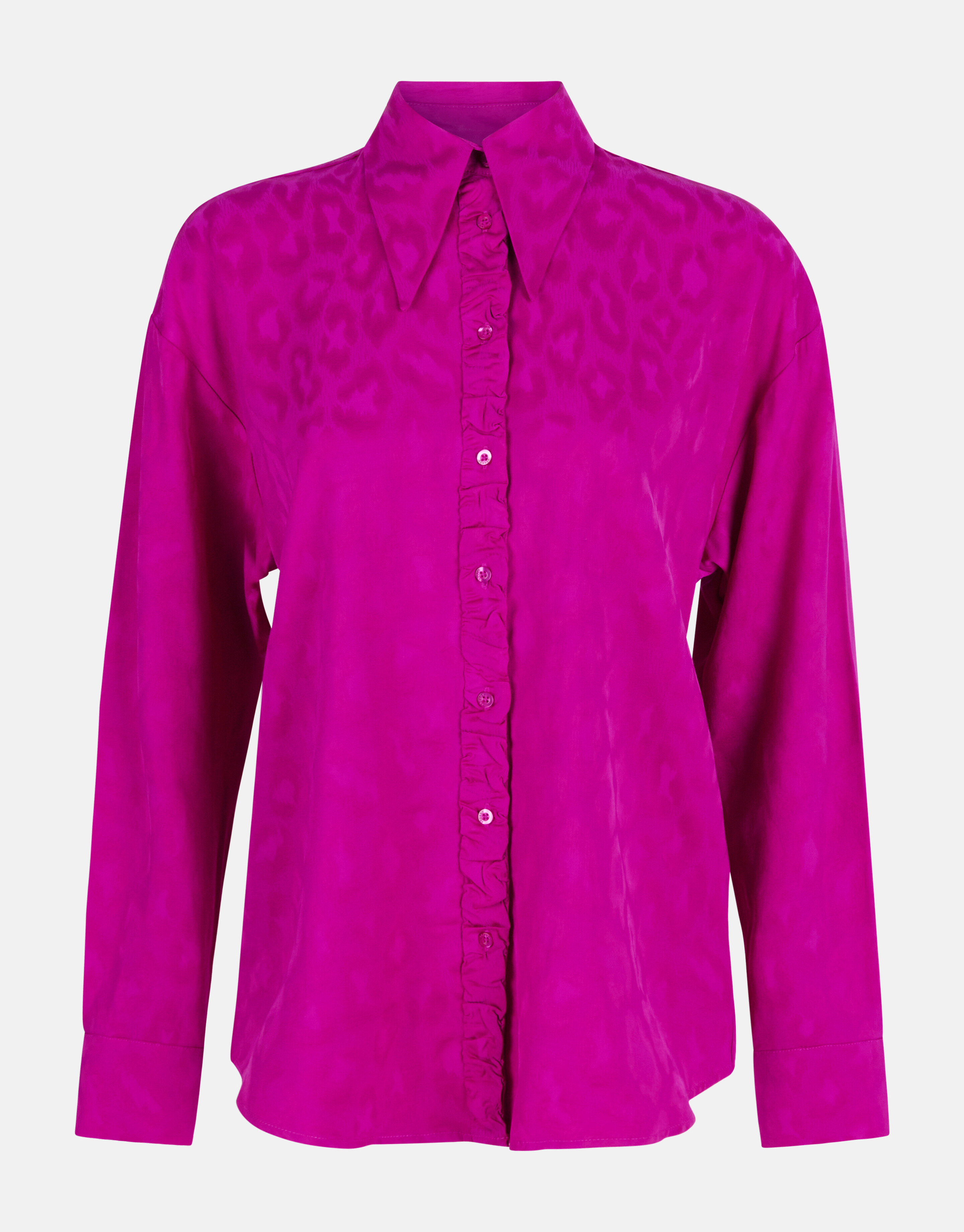 Satin Tier Bluse Lila SHOEBY WOMEN