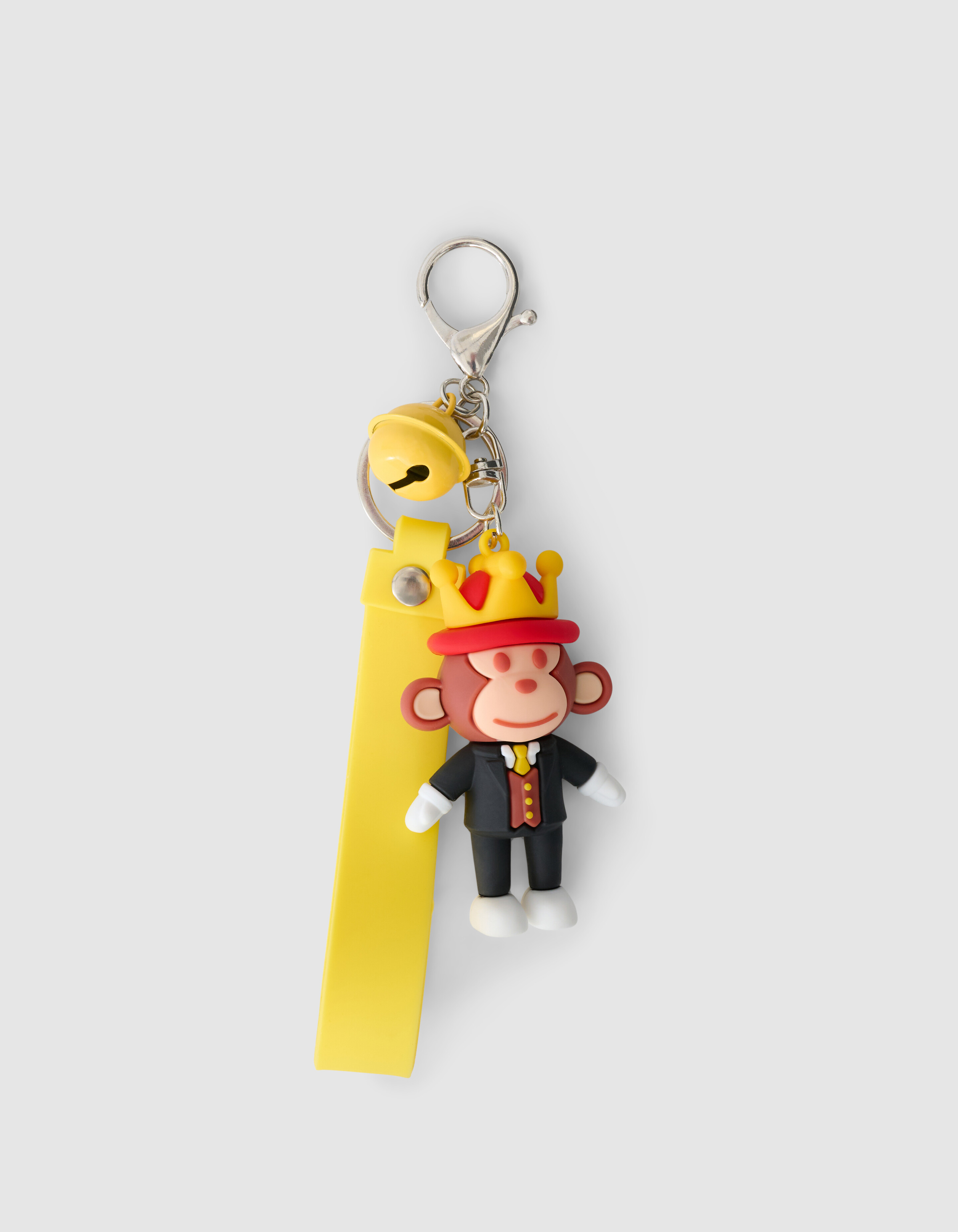 Affen-Schl&uuml;sselanh&auml;nger Gelb SHOEBY ACCESSOIRES