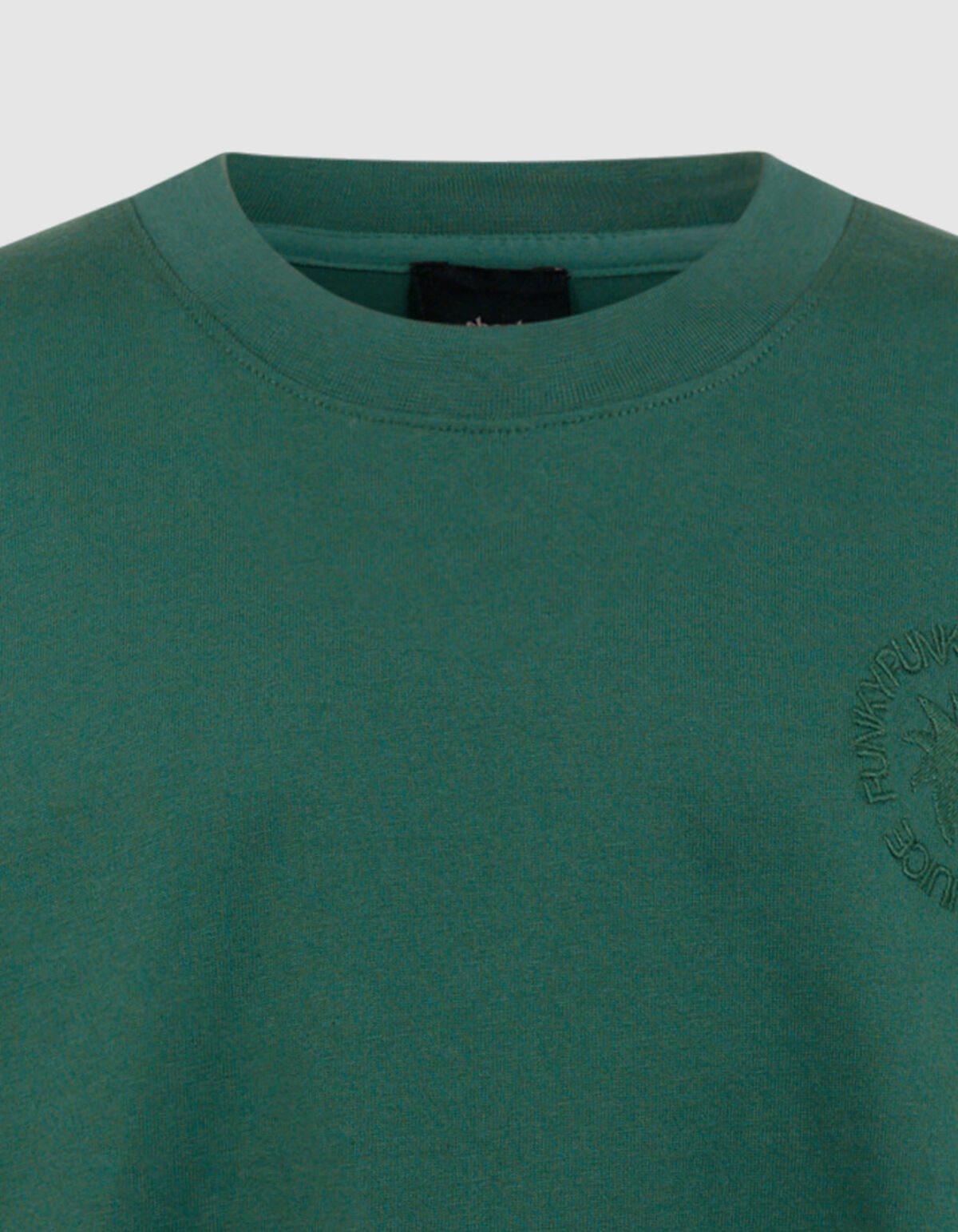 Embroidery Artwork T-Shirt Dunkelgr&uuml;n SHOEBY BOYS