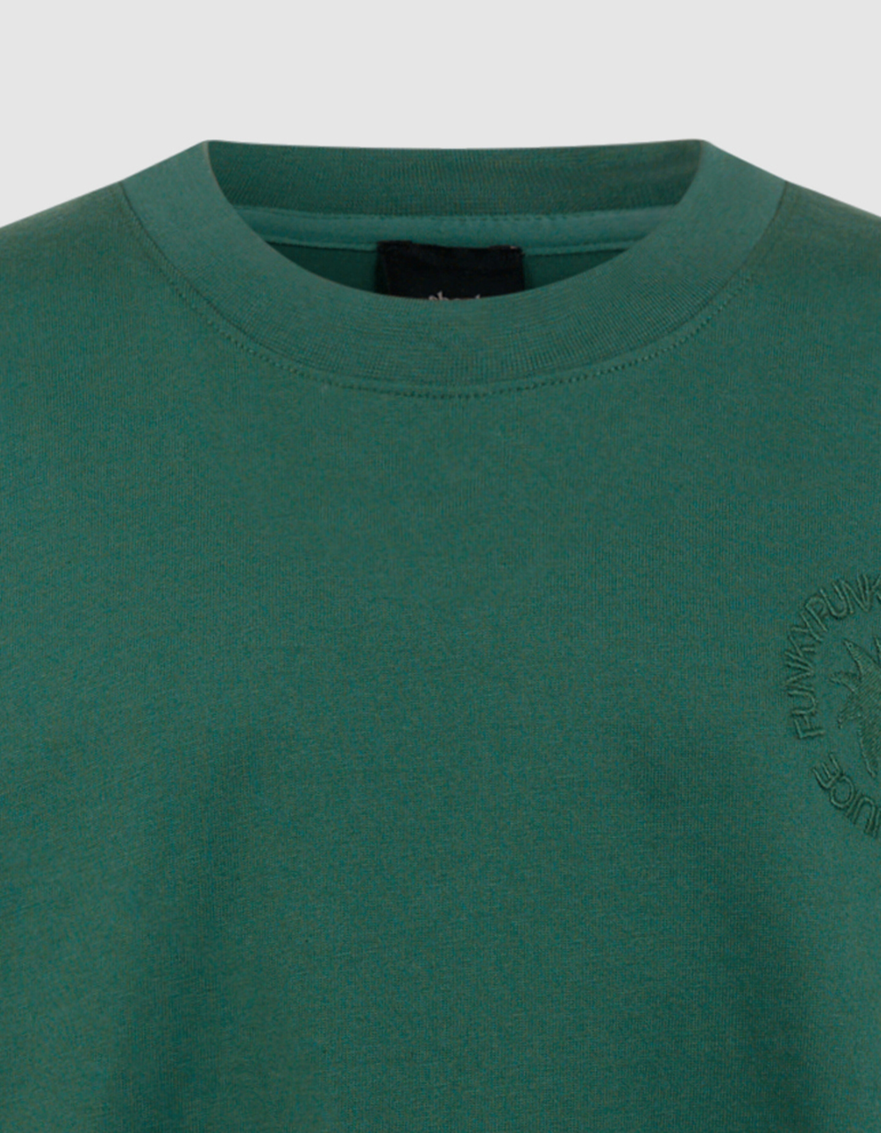 Embroidery Artwork T-Shirt Dunkelgr&uuml;n SHOEBY BOYS