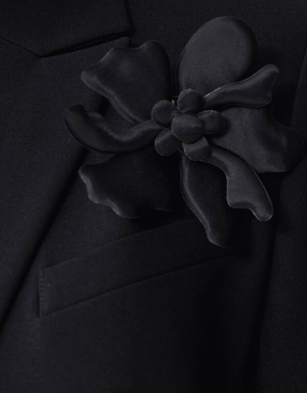 Blumenblazer Schwarz von Mieke SHOEBY WOMEN