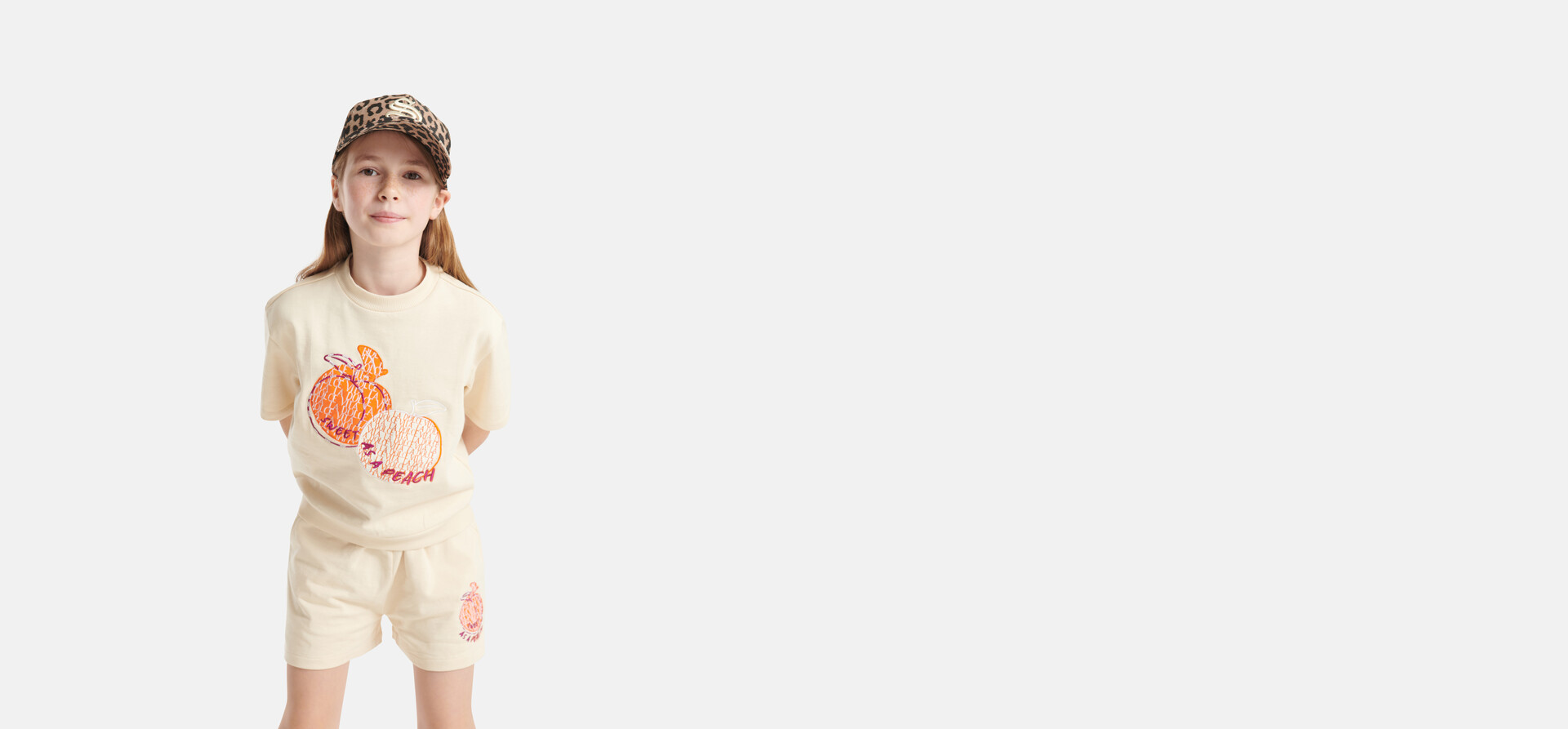 Sweat Short Offwhite SHOEBY GIRLS