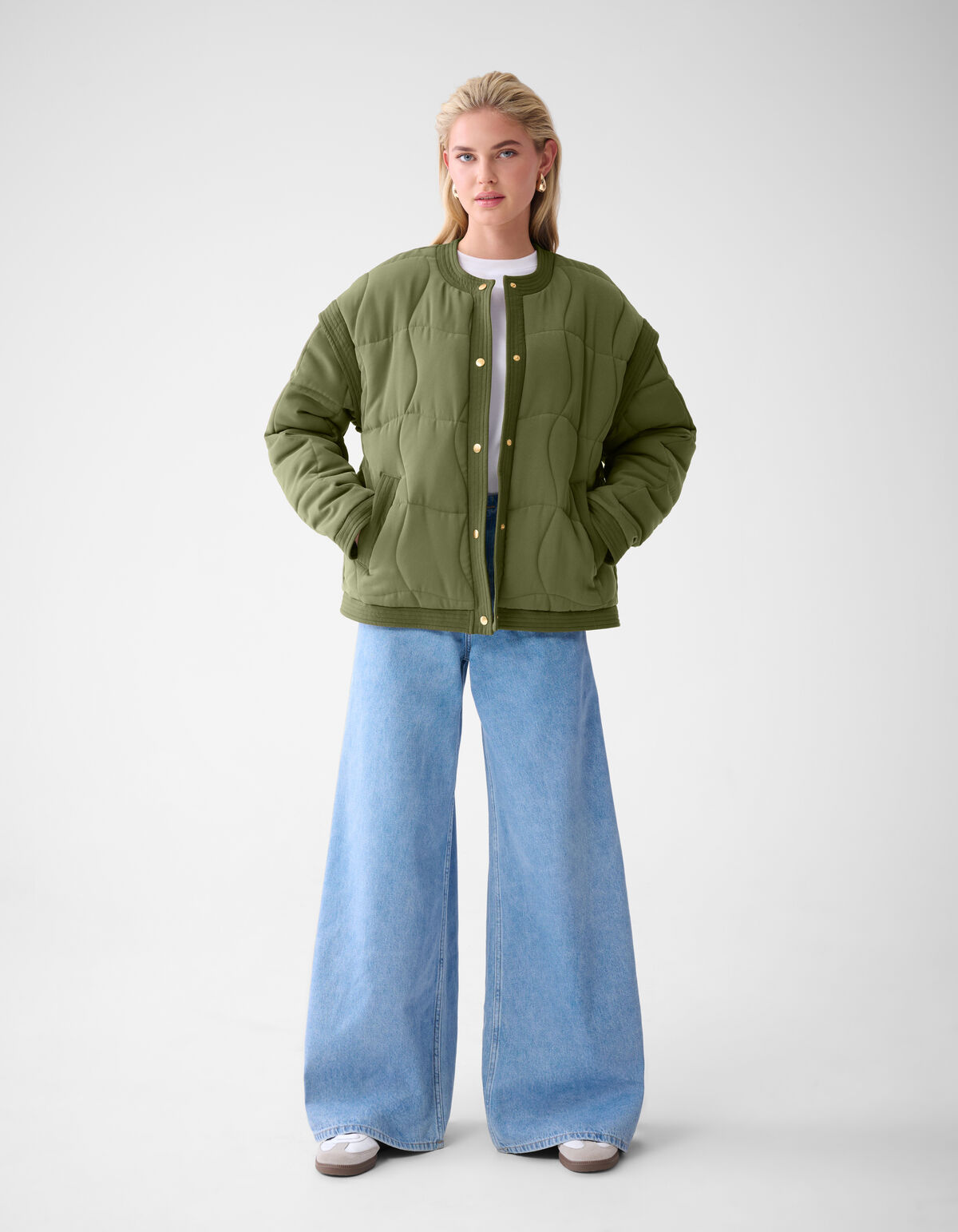 Ultra Wide Leg Fit Jeans Blau von Lonneke SHOEBY WOMEN