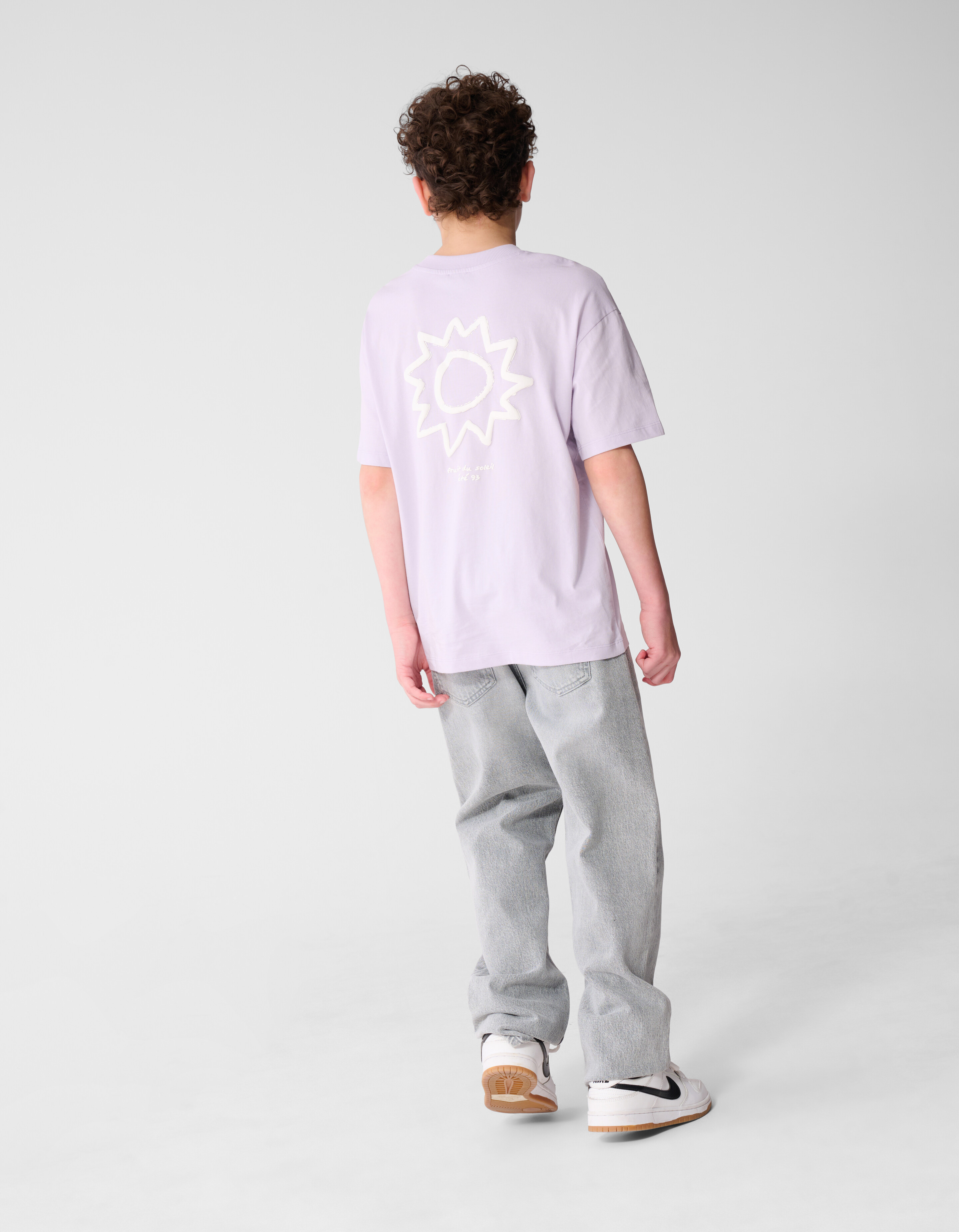 Soleil Artwork T-Shirt Helllila SHOEBY BOYS