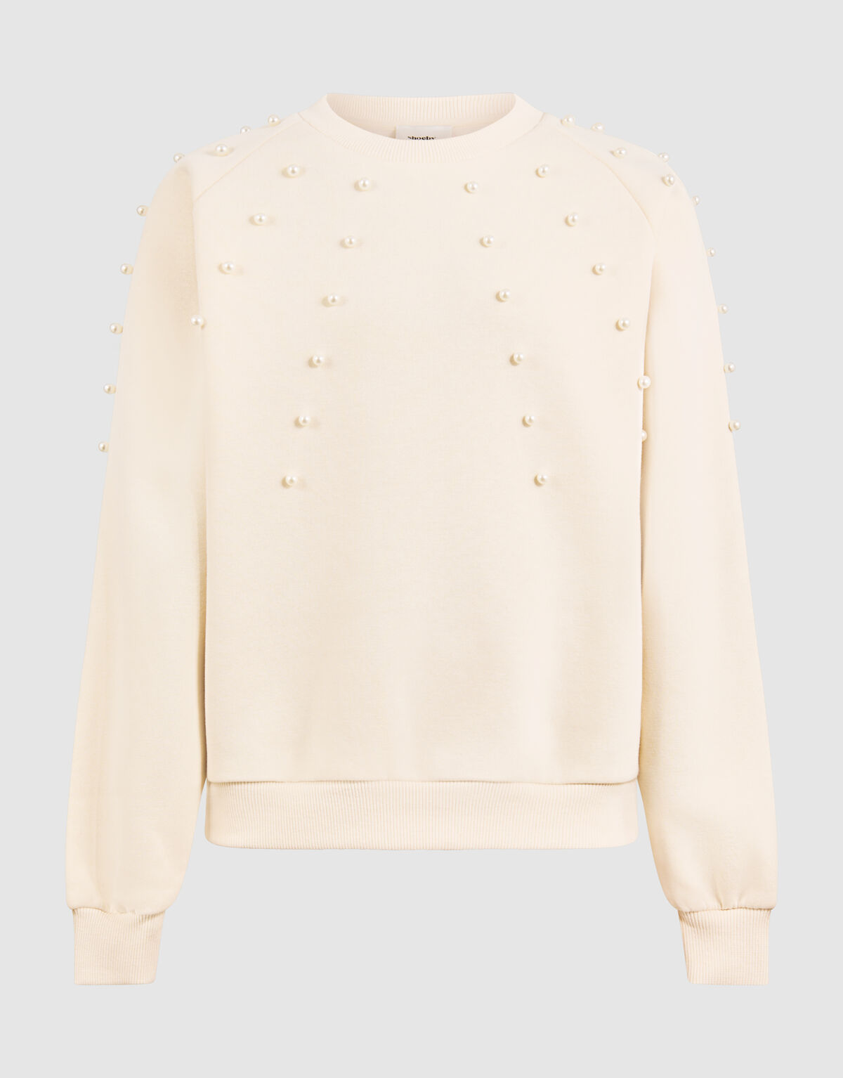 Parel Sweater Gebrochen Weiß SHOEBY GIRLS