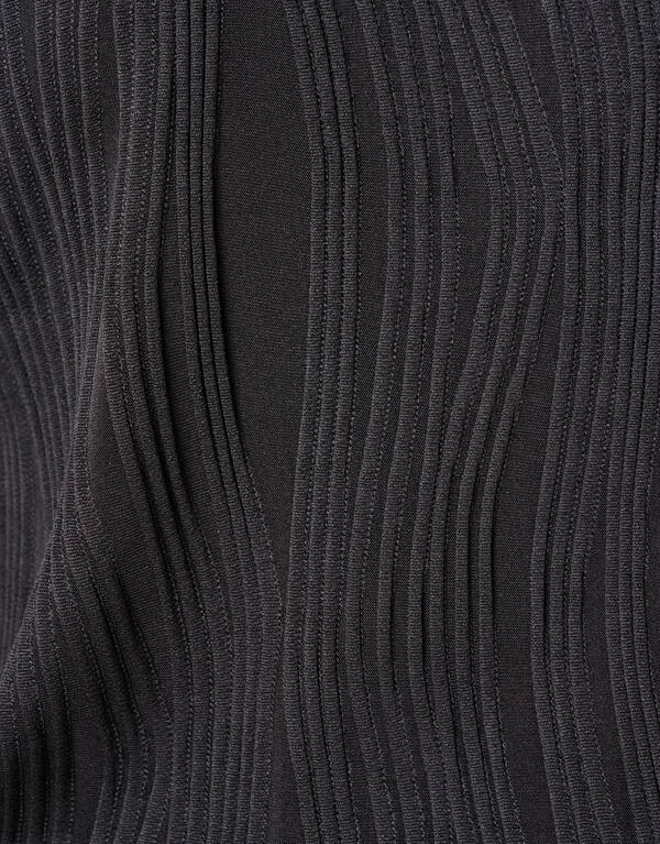 Swirl Crinkle Top Schwarz SHOEBY WOMEN