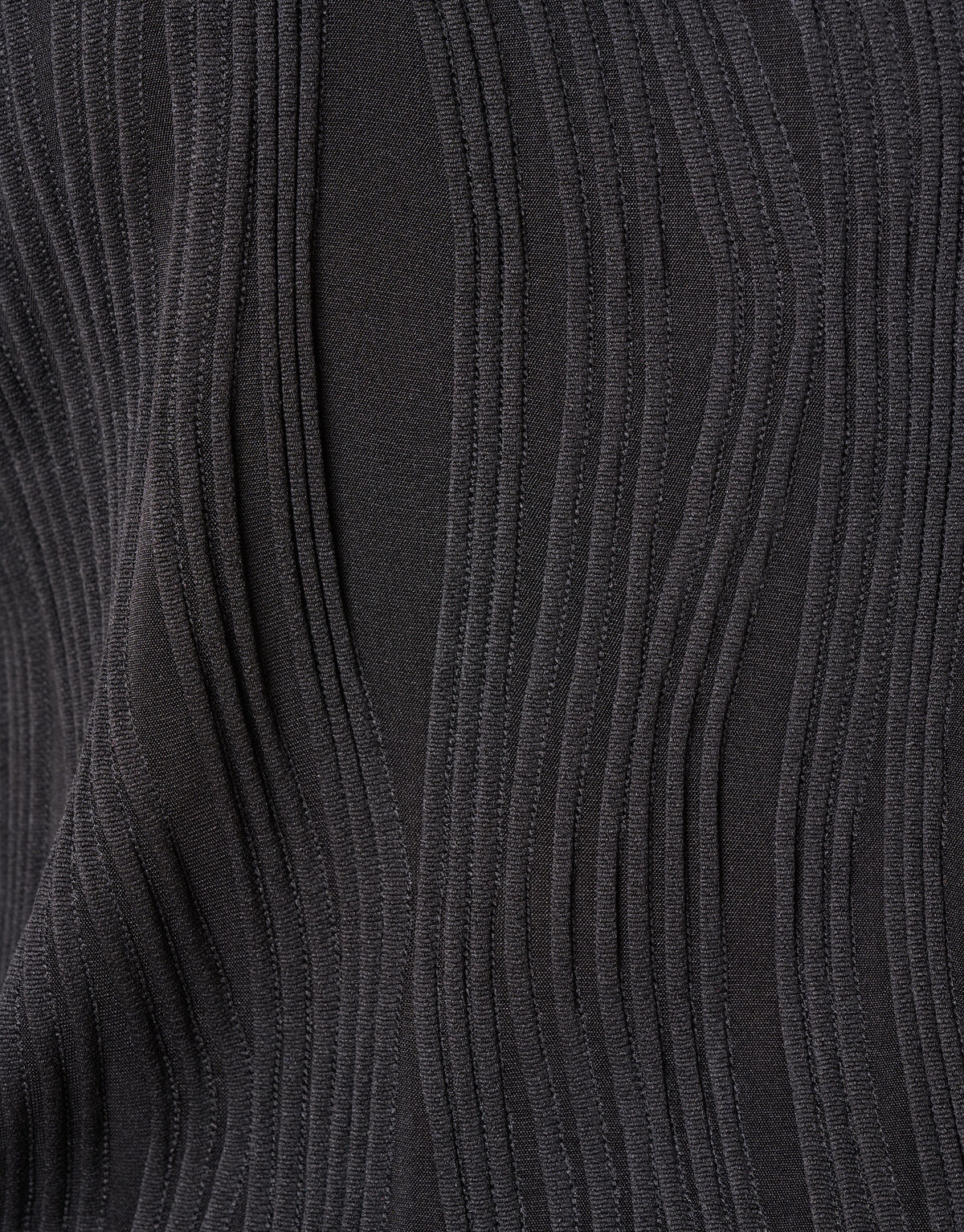 Swirl Crinkle Top Schwarz SHOEBY WOMEN