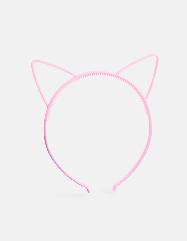 Glitzer Katze Haarband Rosa SHOEBY ACCESSOIRES
