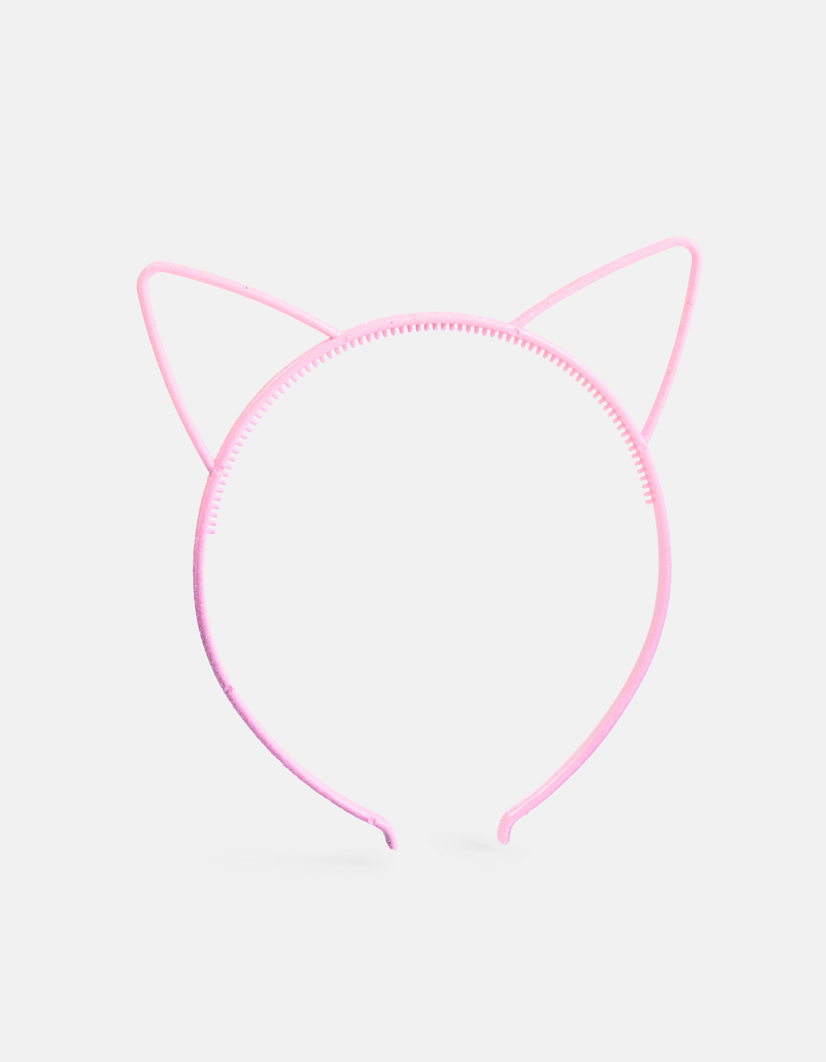 Glitter Katten Haarband Roze SHOEBY ACCESSOIRES