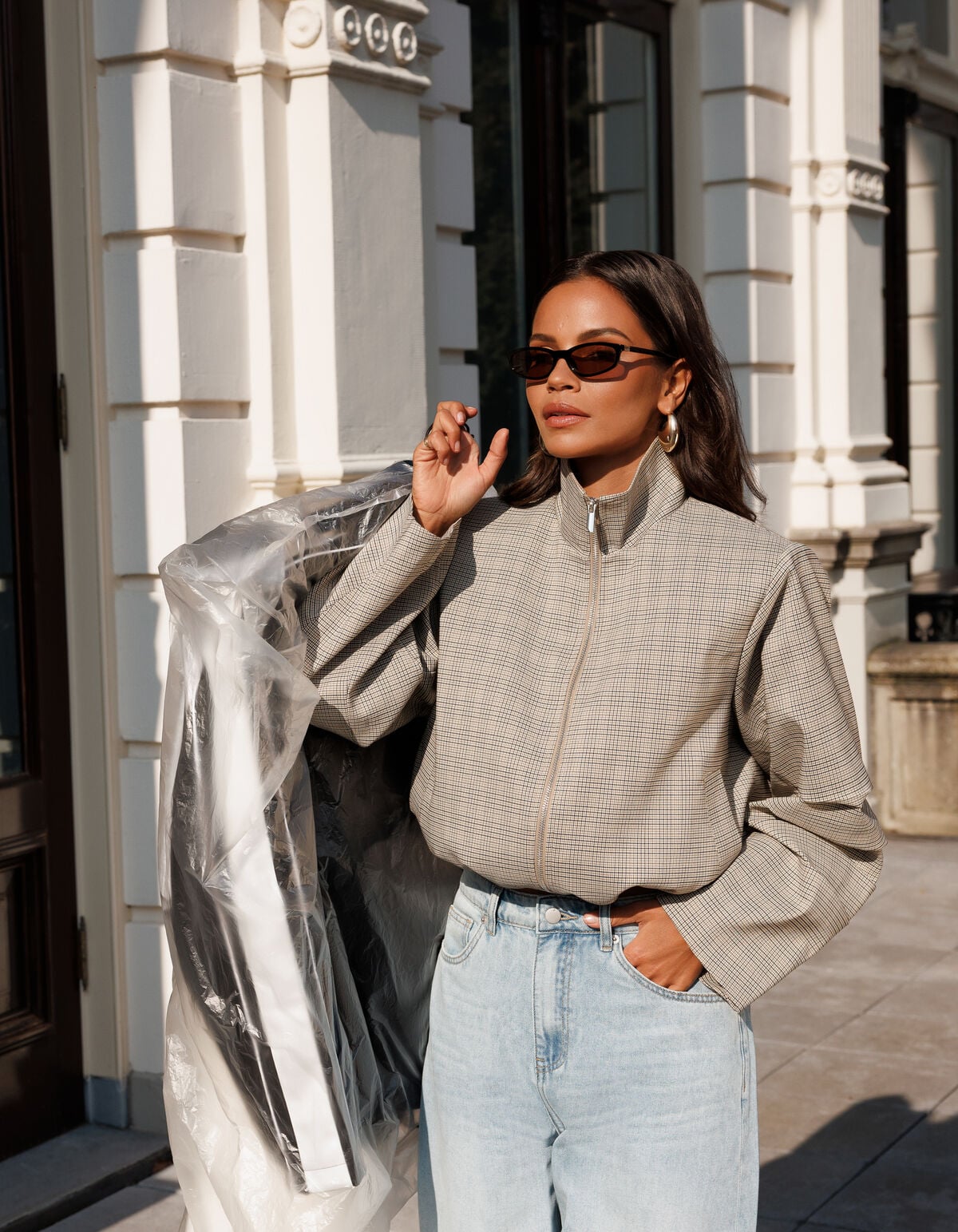 Oversized Ruiten Jack Hellbraun Von Monica SHOEBY WOMEN