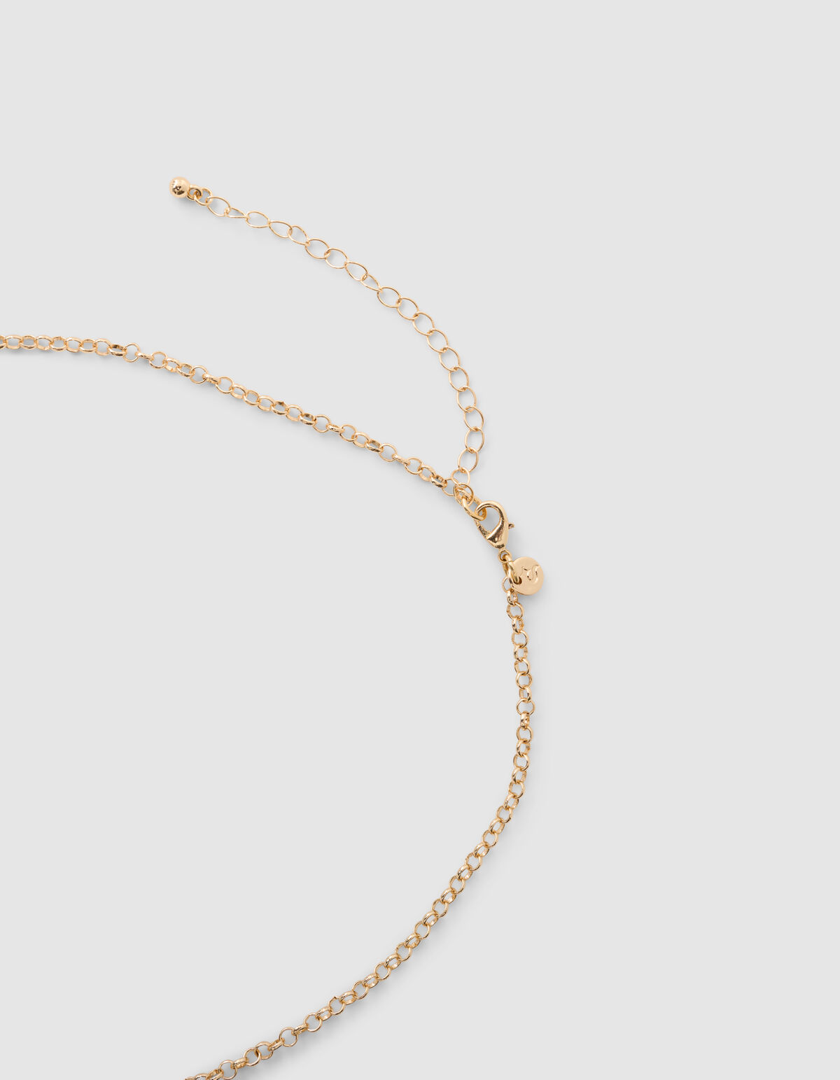 Fisch-Charme-Halskette Gold SHOEBY ACCESSOIRES