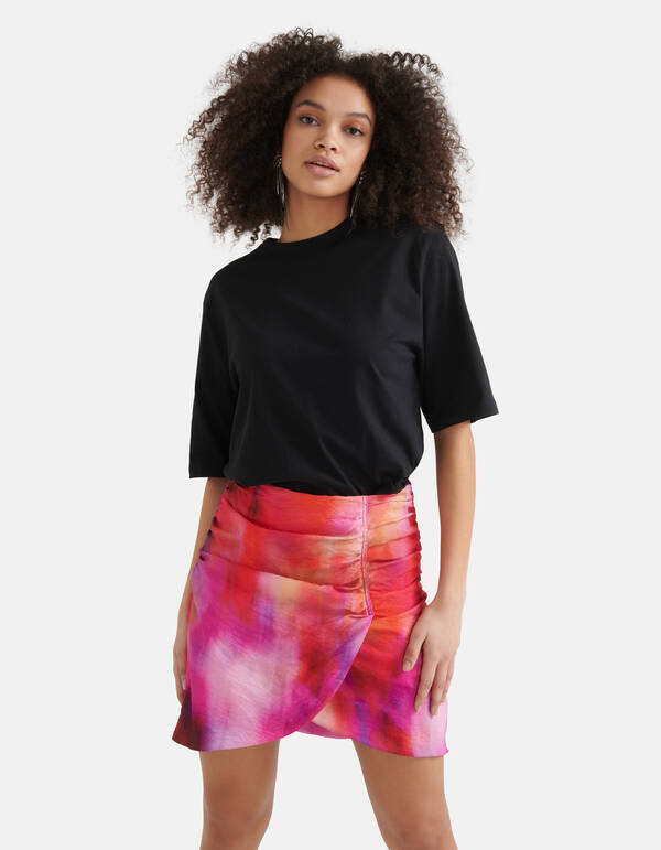 Schulterpolster-T-Shirt Schwarz SHOEBY WOMEN